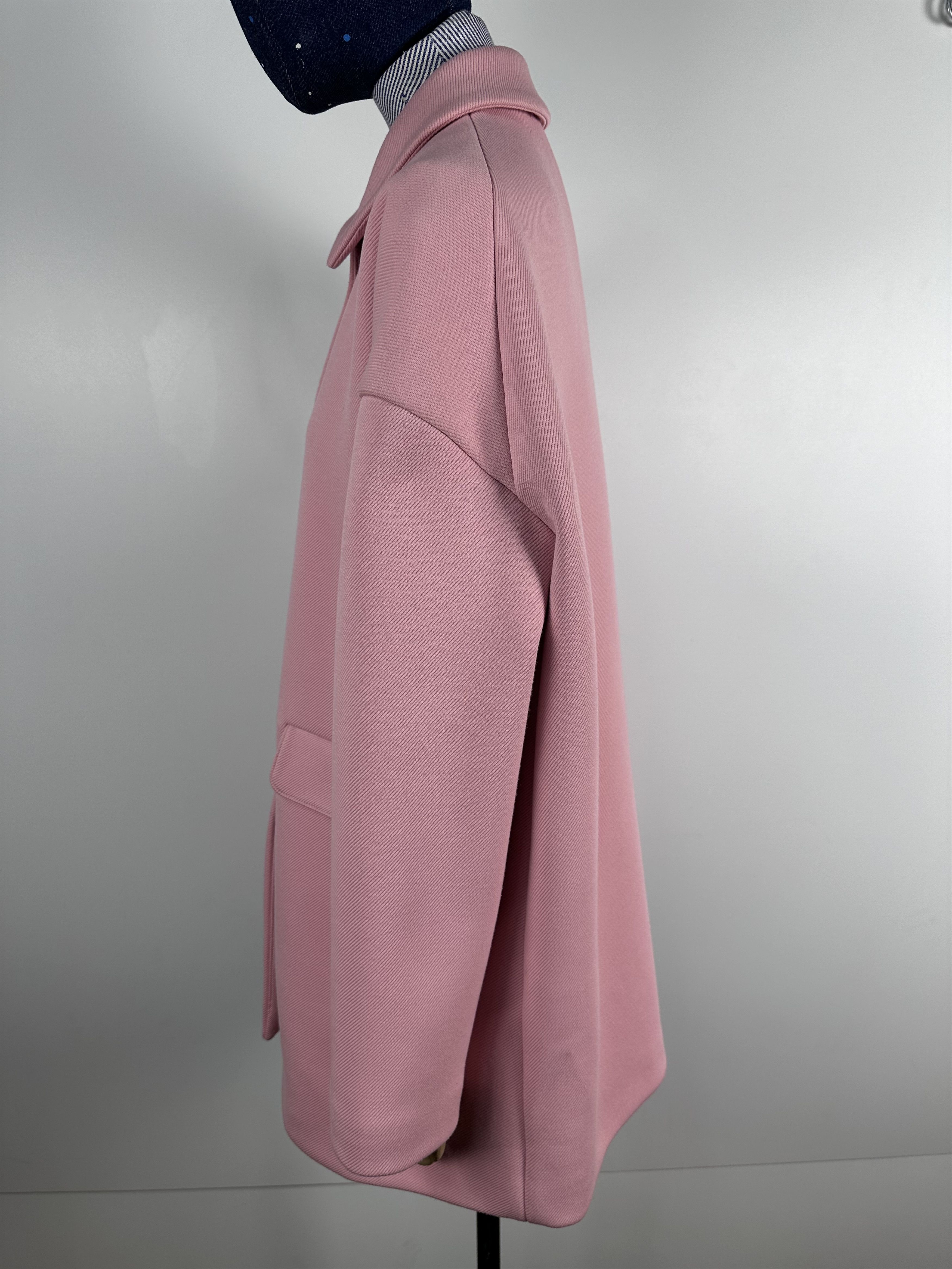 Emporio Armani × Grailed Emporio Armani Pink Coat Neopoen Jacket Womens Size 44 Size M / US 6-8 / IT 42-44 - 4 Thumbnail