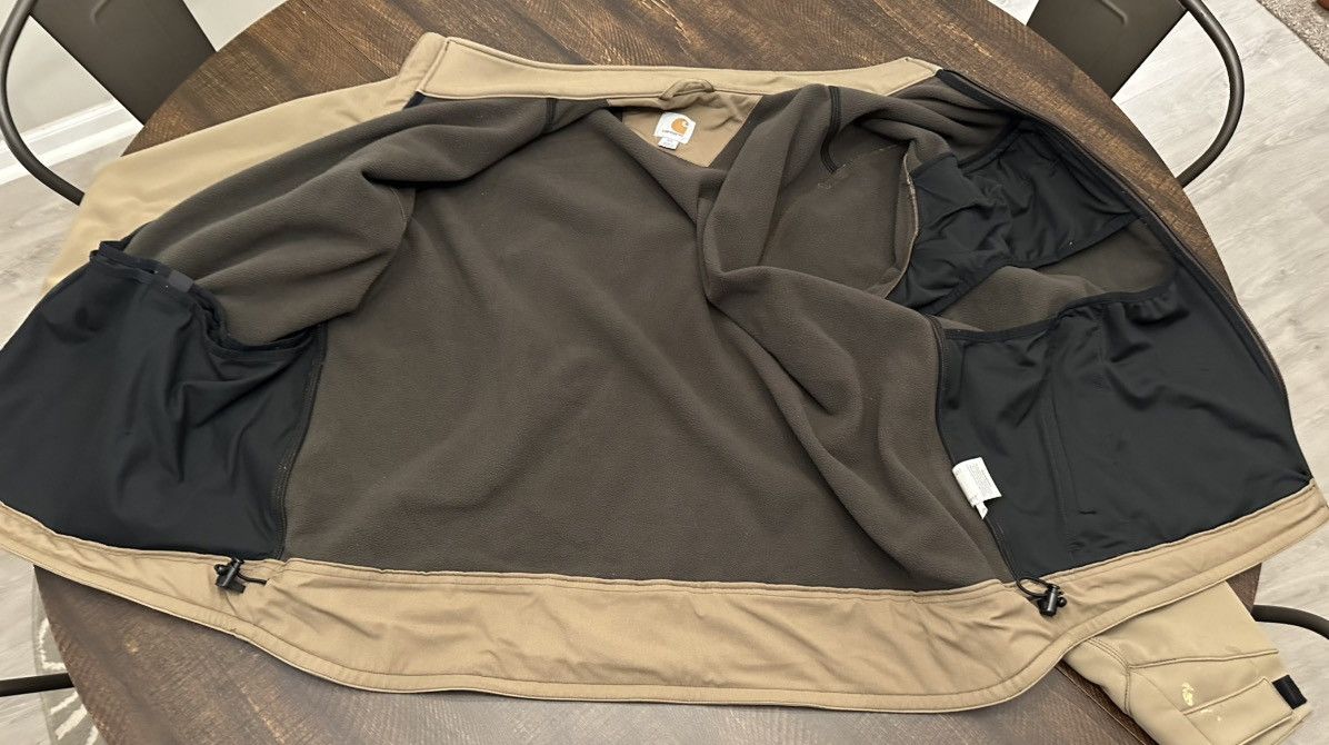 Carhartt Carhartt Men's Soft Shell Fleece Lined Nylon Jacket-2XL Size US XXL / EU 58 / 5 - 2 Thumbnail