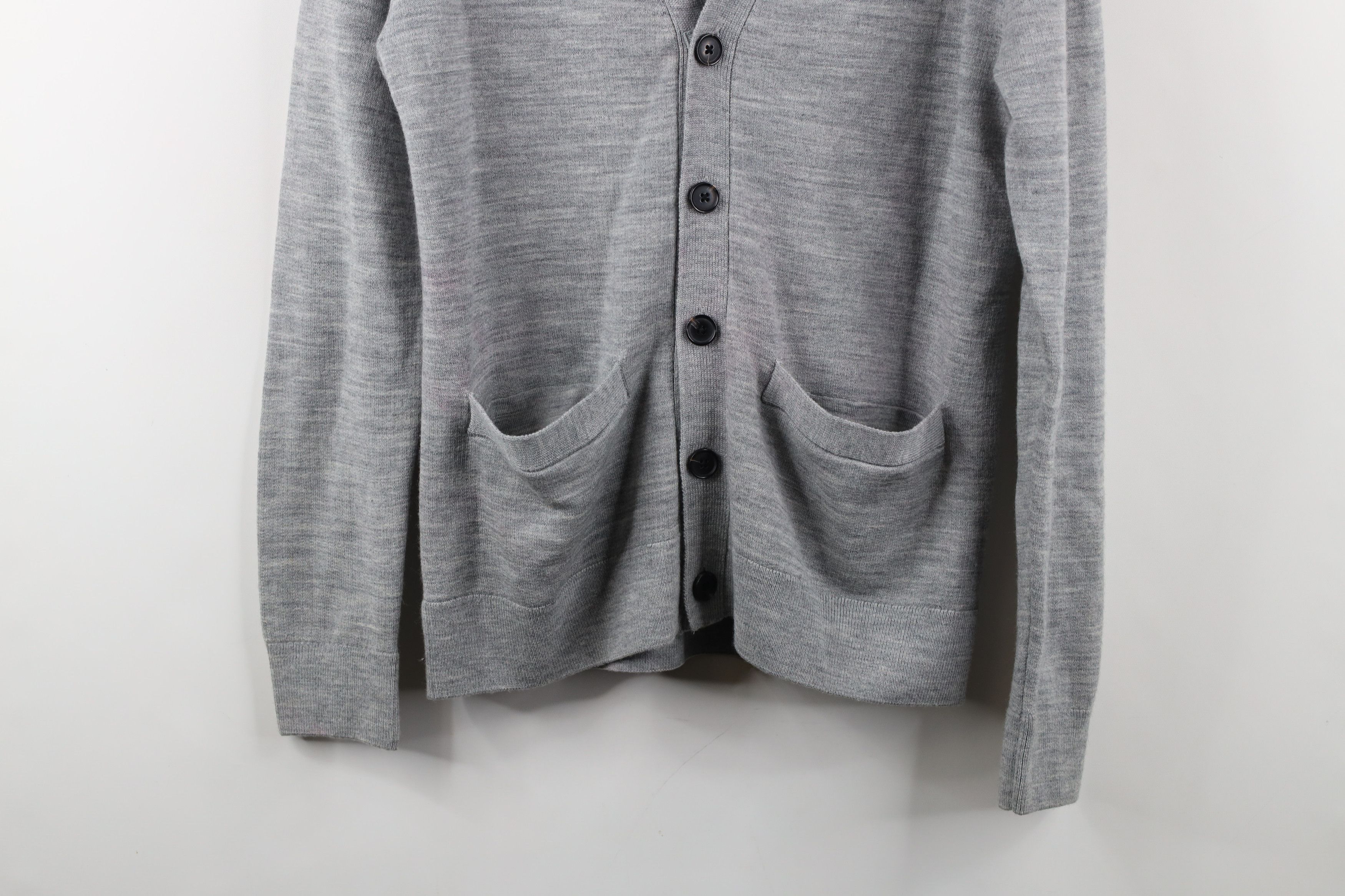 Abercrombie & Fitch × Vintage Vintage Y2K Abercrombie & Fitch Knit Cardigan Sweater Gray Size US S / EU 44-46 / 1 - 3 Thumbnail