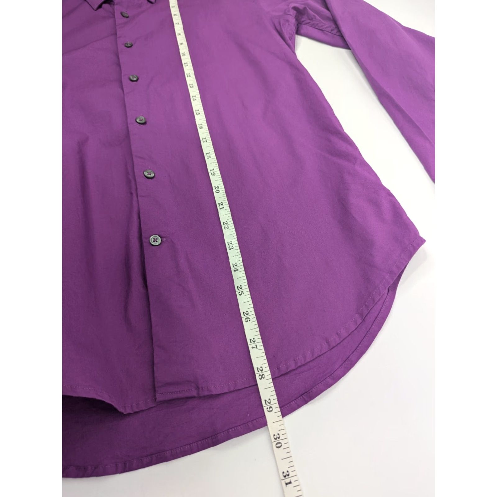 J Brand One Tough Brand OTB Shirt Men M 15/15.5 Purple Long Sleeve Button-Front Size US M / EU 48-50 / 2 - 6 Thumbnail