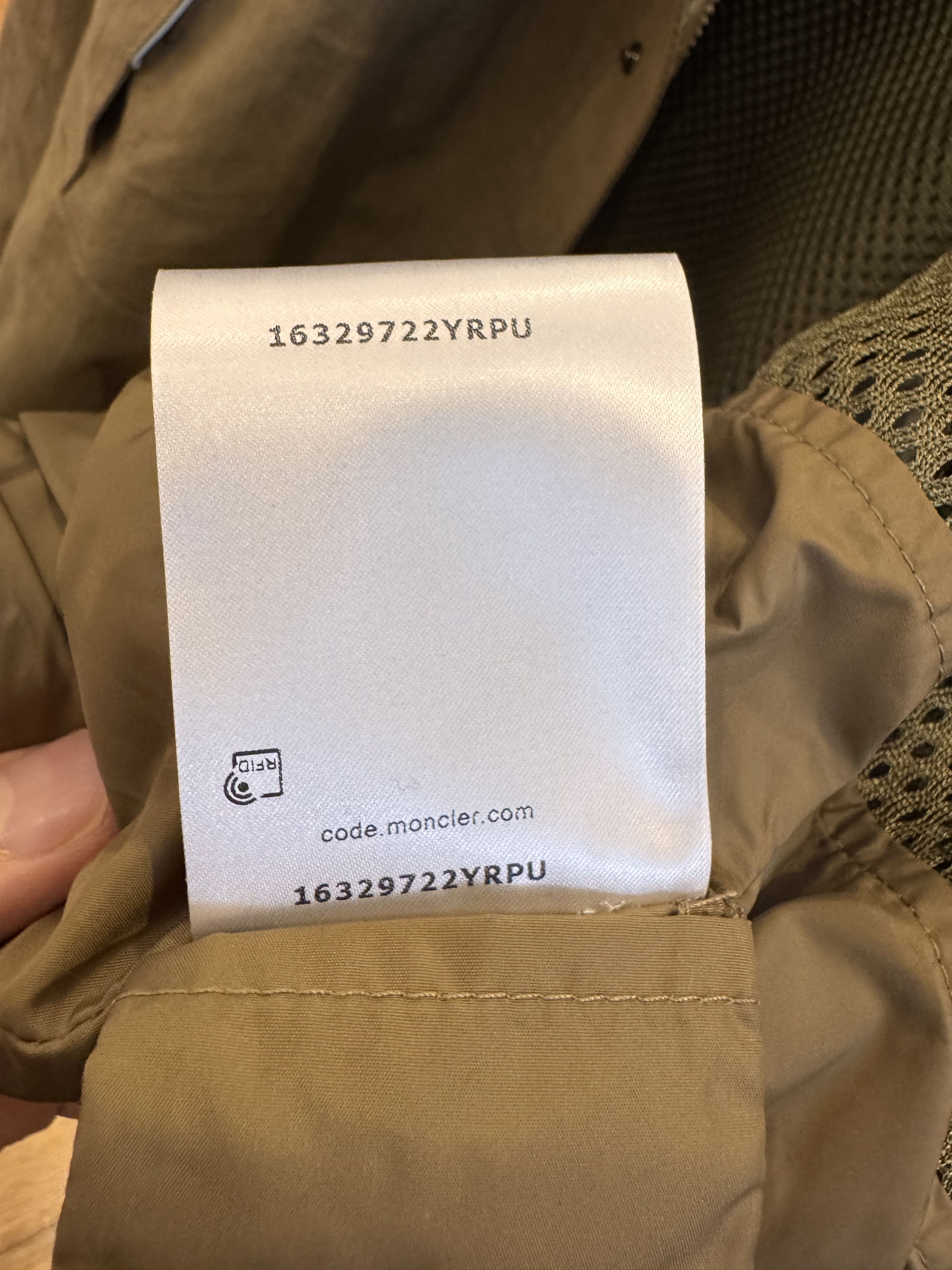 Moncler Givors Linen Hooded Jacket Size US L / EU 52-54 / 3 - 8 Thumbnail