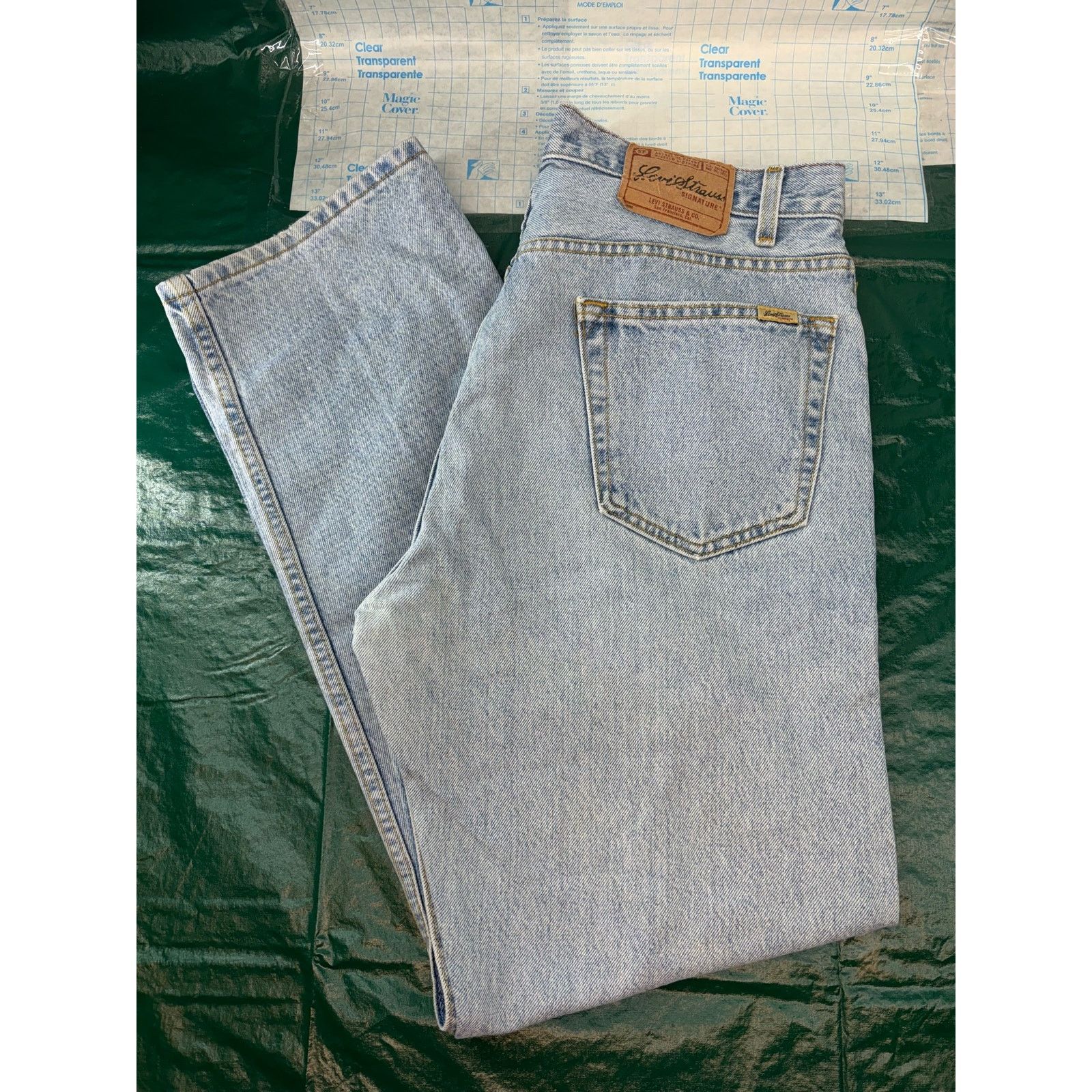 Levi's Levi Strauss 36x32 Signature Jeans Denim Distressed Vintage Size US 36 / EU 52 - 7 Thumbnail