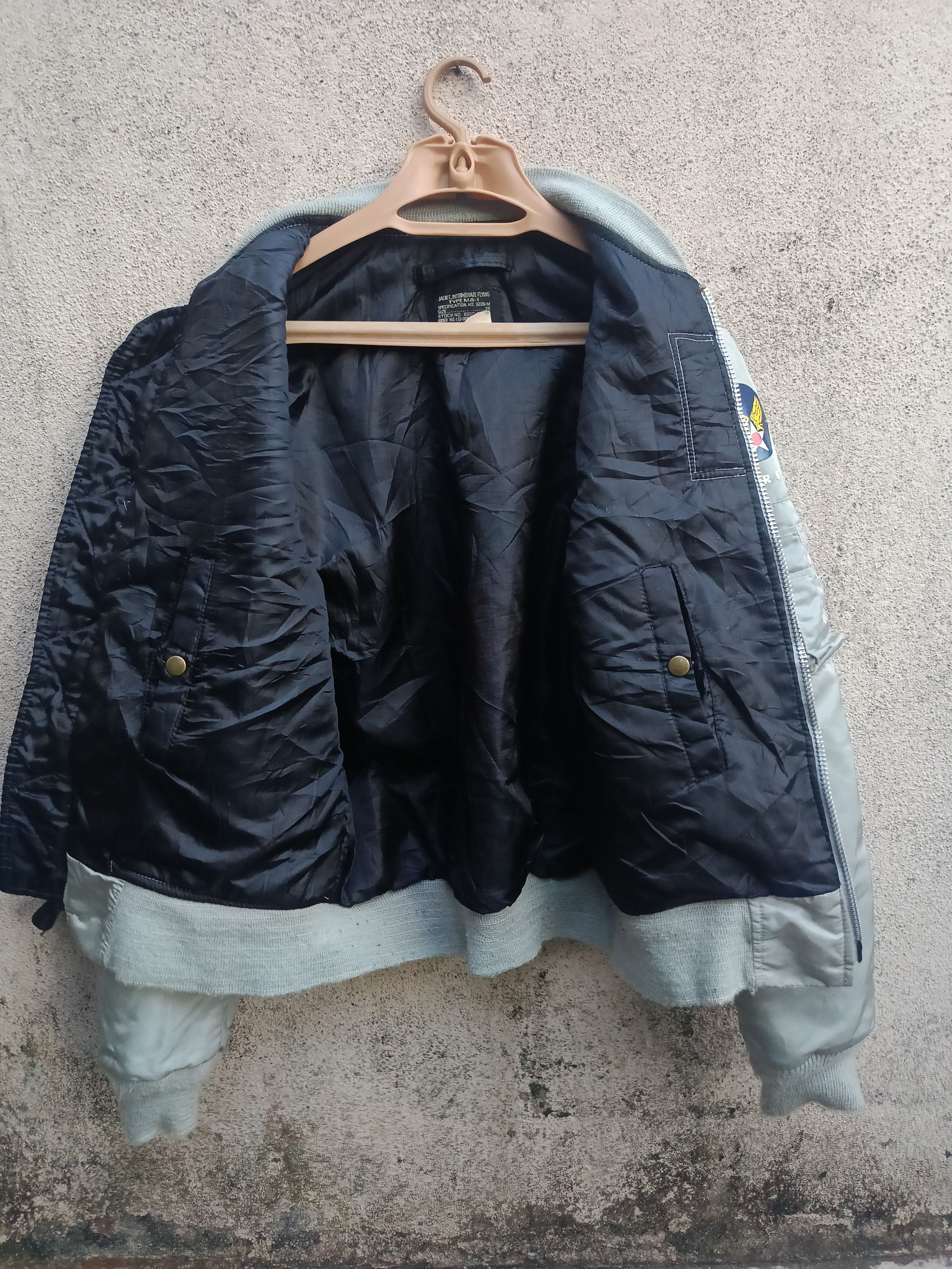 I. Spiewak And Sons VINTAGE I. SPIEWAK AND SONS US AIR FORCE MA-1 BOMBER JACKET Size US M / EU 48-50 / 2 - 4 Thumbnail