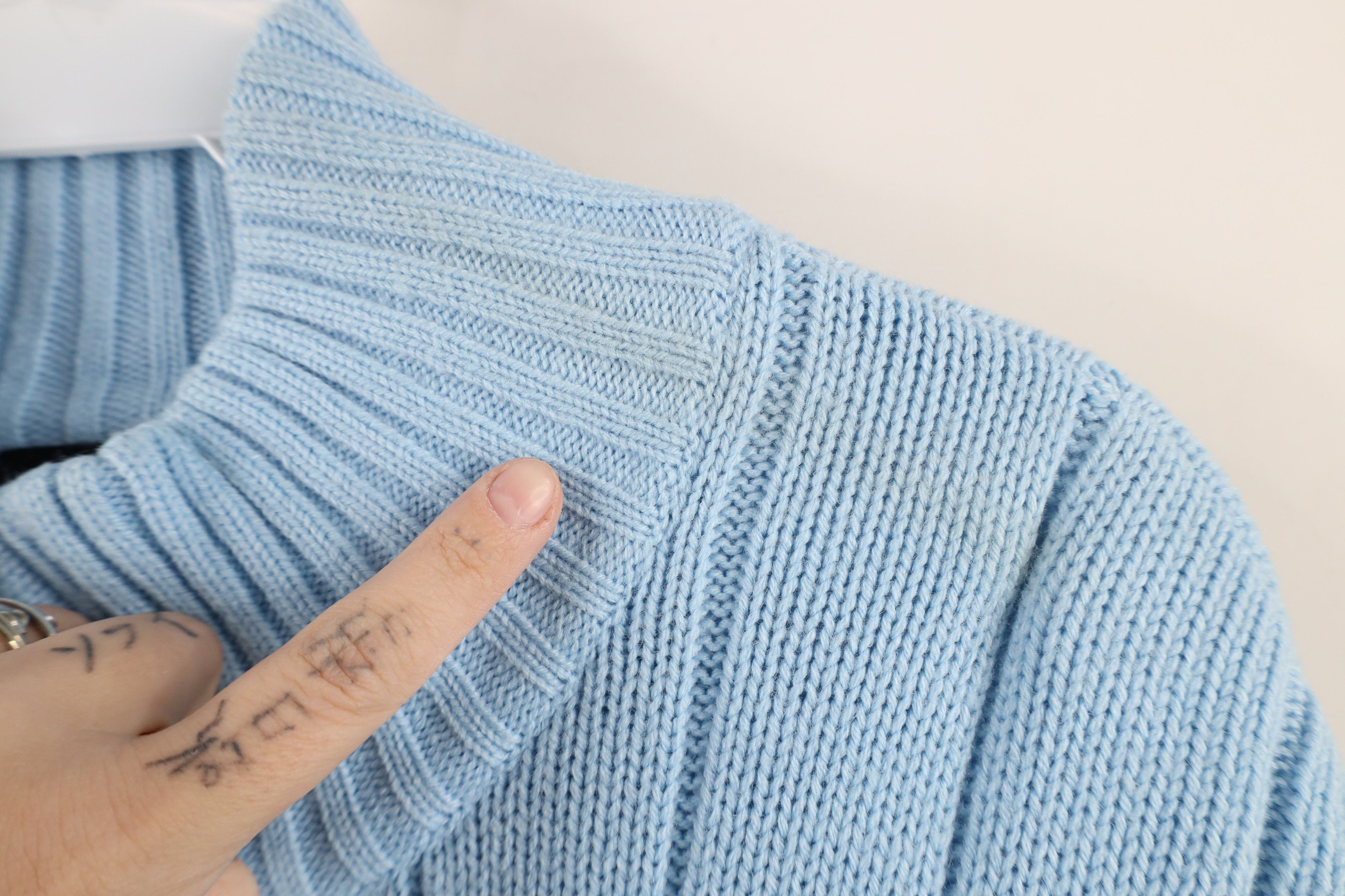 Southpole × Vintage Vintage 90s Southpole Striped Knit Half Zip Pullover Sweater Size US M / EU 48-50 / 2 - 6 Thumbnail