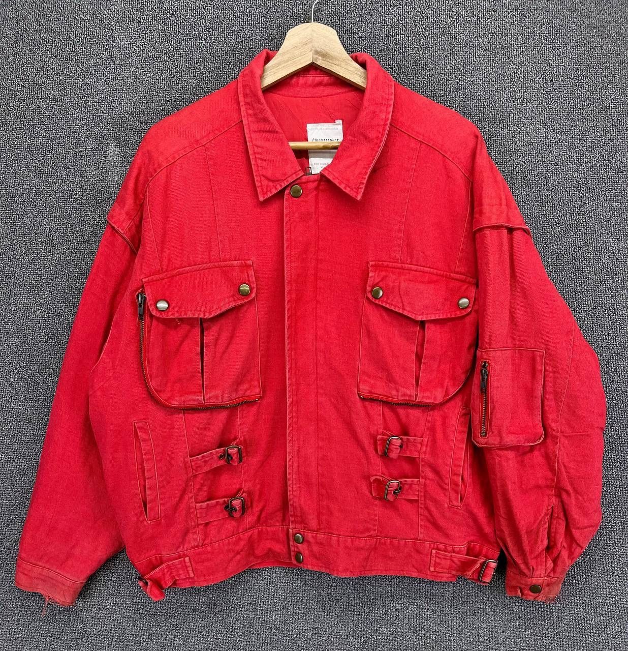 If Six Was Nine Vintage Girls Market Trashed Punk Jacket Size US L / EU 52-54 / 3 - 1 Thumbnail