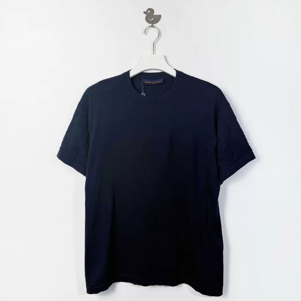 Louis Vuitton Louis Vuitton Monogram Sleeve Knit T-Shirt Size S Size US S / EU 44-46 / 1 - 1 Thumbnail