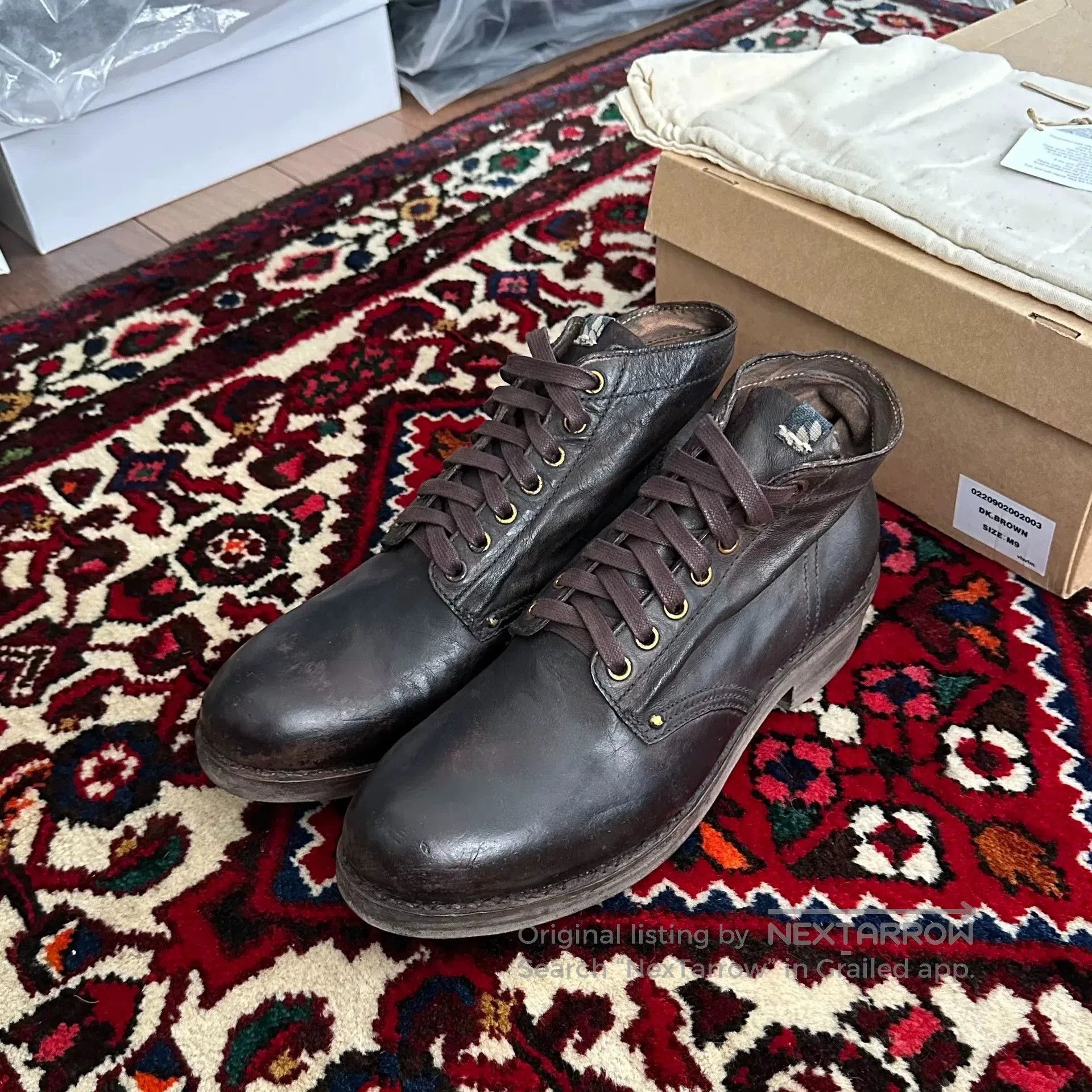 Visvim visvim brigadier boots in original mud dye. Size US 9 / EU 42 - 2 Thumbnail