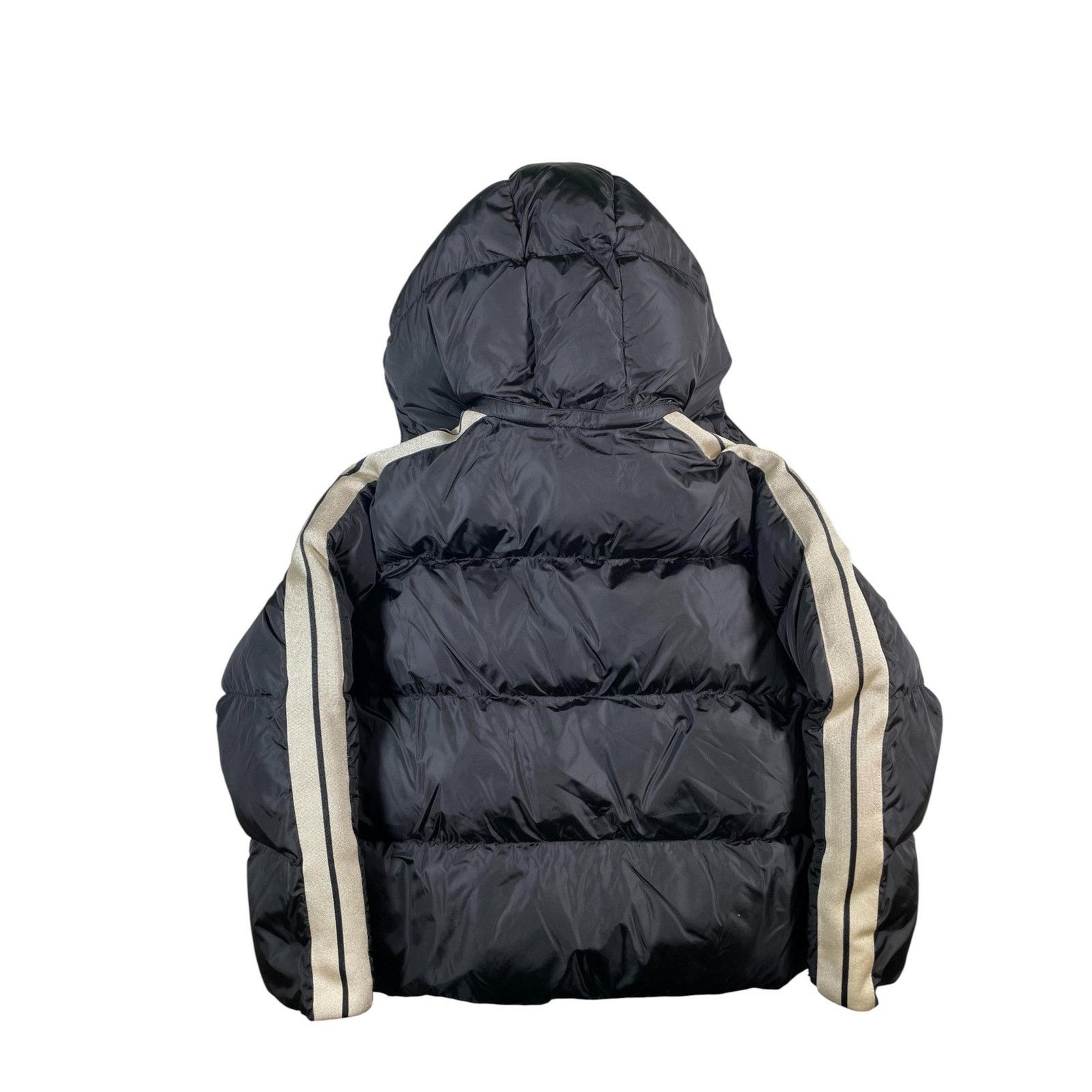 Palm Angels Palm Angels Black & Cream Jacket Size US XXS / EU 40 - 2 Thumbnail