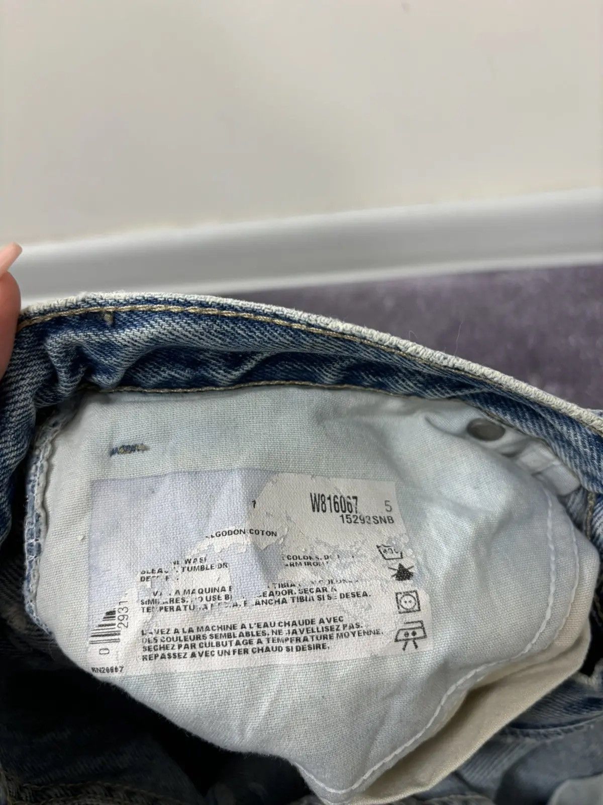 Dickies × Vintage Vintage Dickies Double Knee USA Faded Denim Hype Jeans Size US 32 / EU 48 - 13 Thumbnail