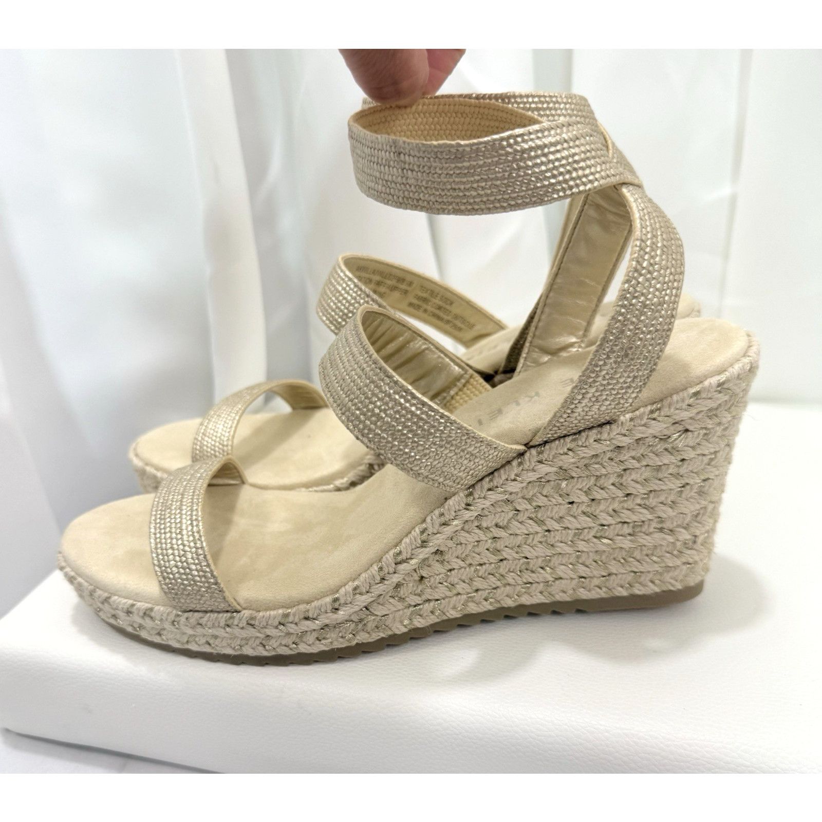 Anne Klein Anne Klein Espadrilles Sandal Wo’s Size 8.5M Size US 8.5 / IT 38.5 - 2 Thumbnail