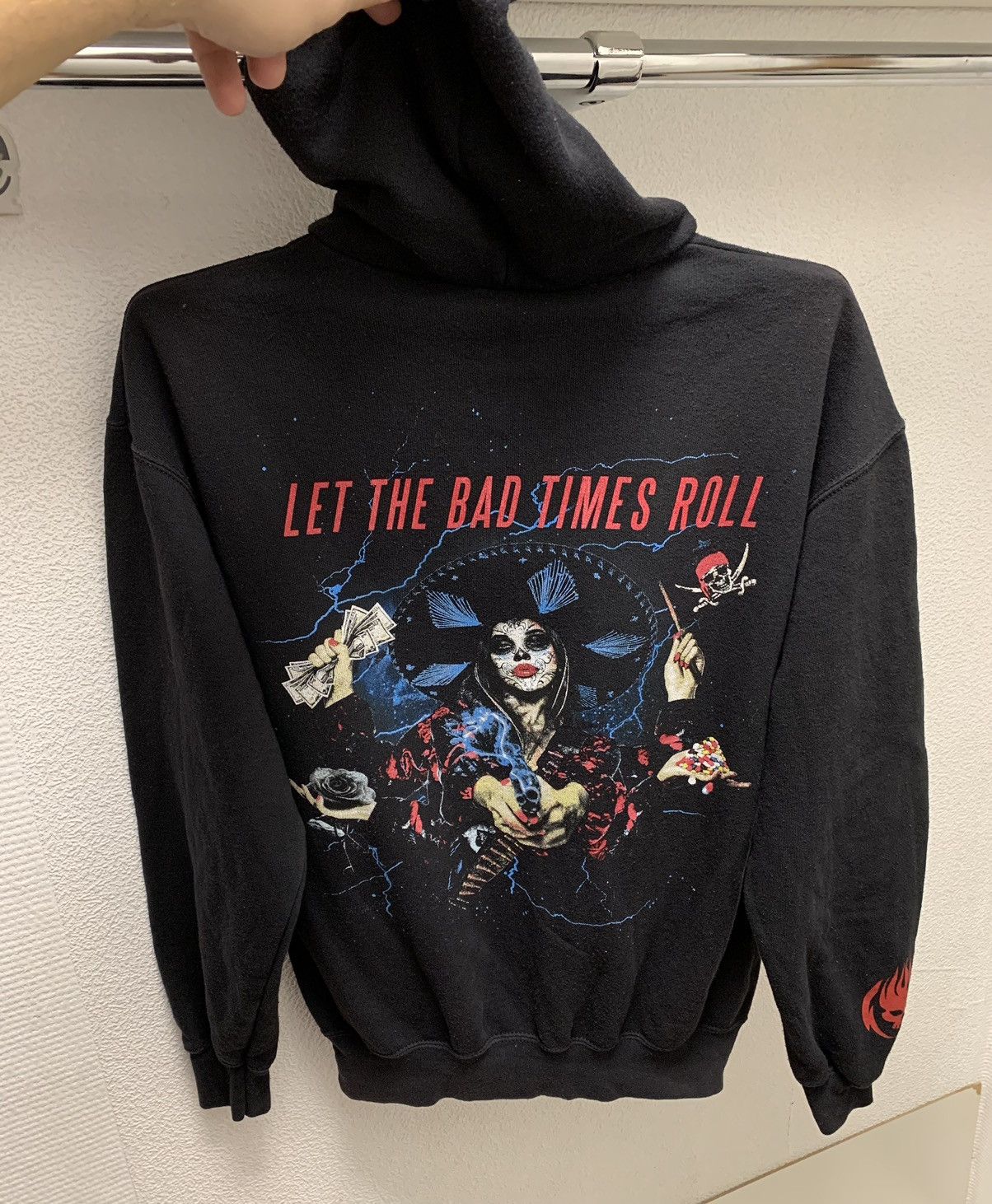 Band Tees The offspring vintage black hoodie let the bad times roll M Size US M / EU 48-50 / 2 - 2 Thumbnail