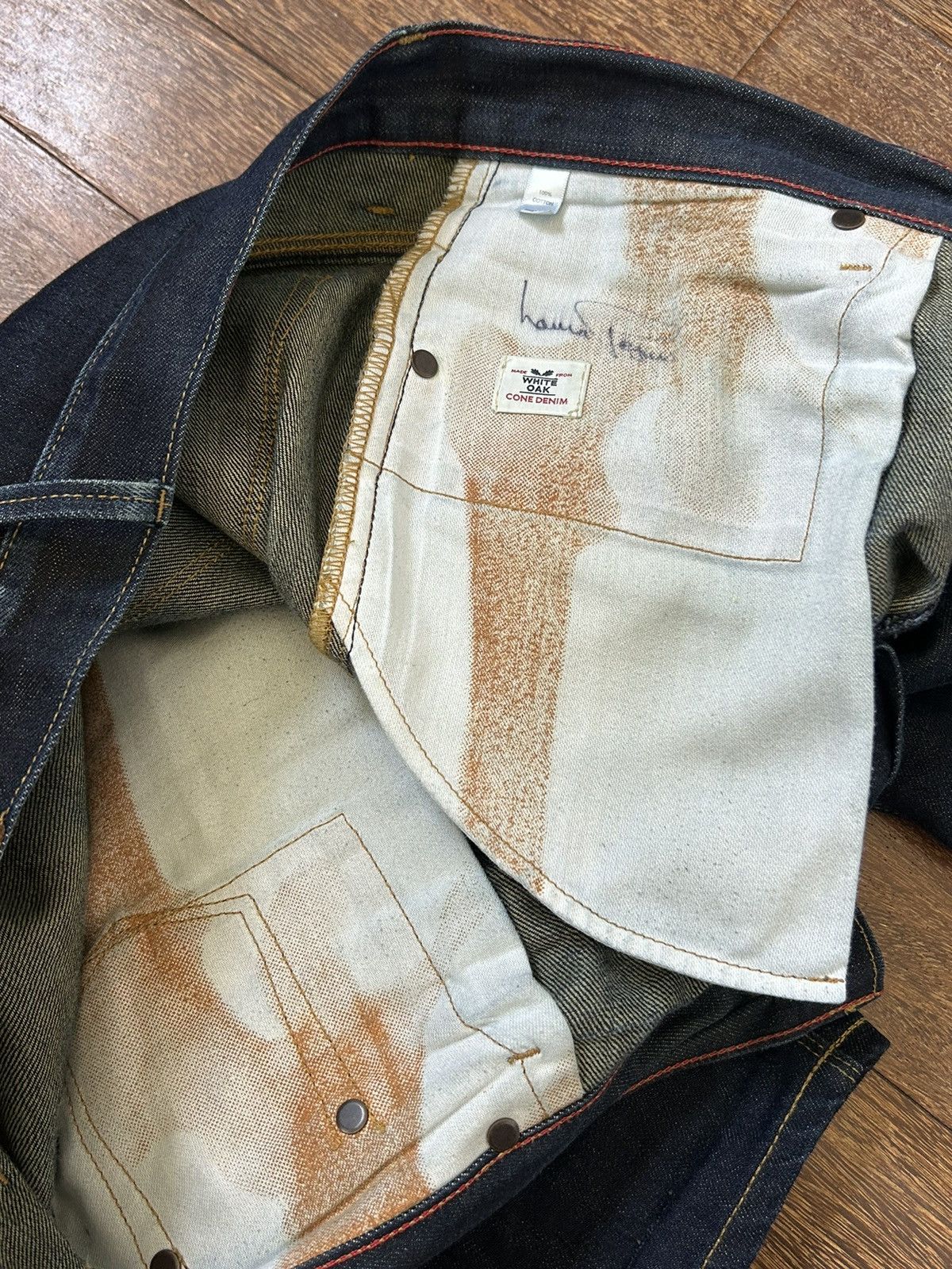 Japanese Brand × Raleigh Denim Raleigh Denim Graham Selvage Raw Original Size 31 Size US 31 - 8 Thumbnail