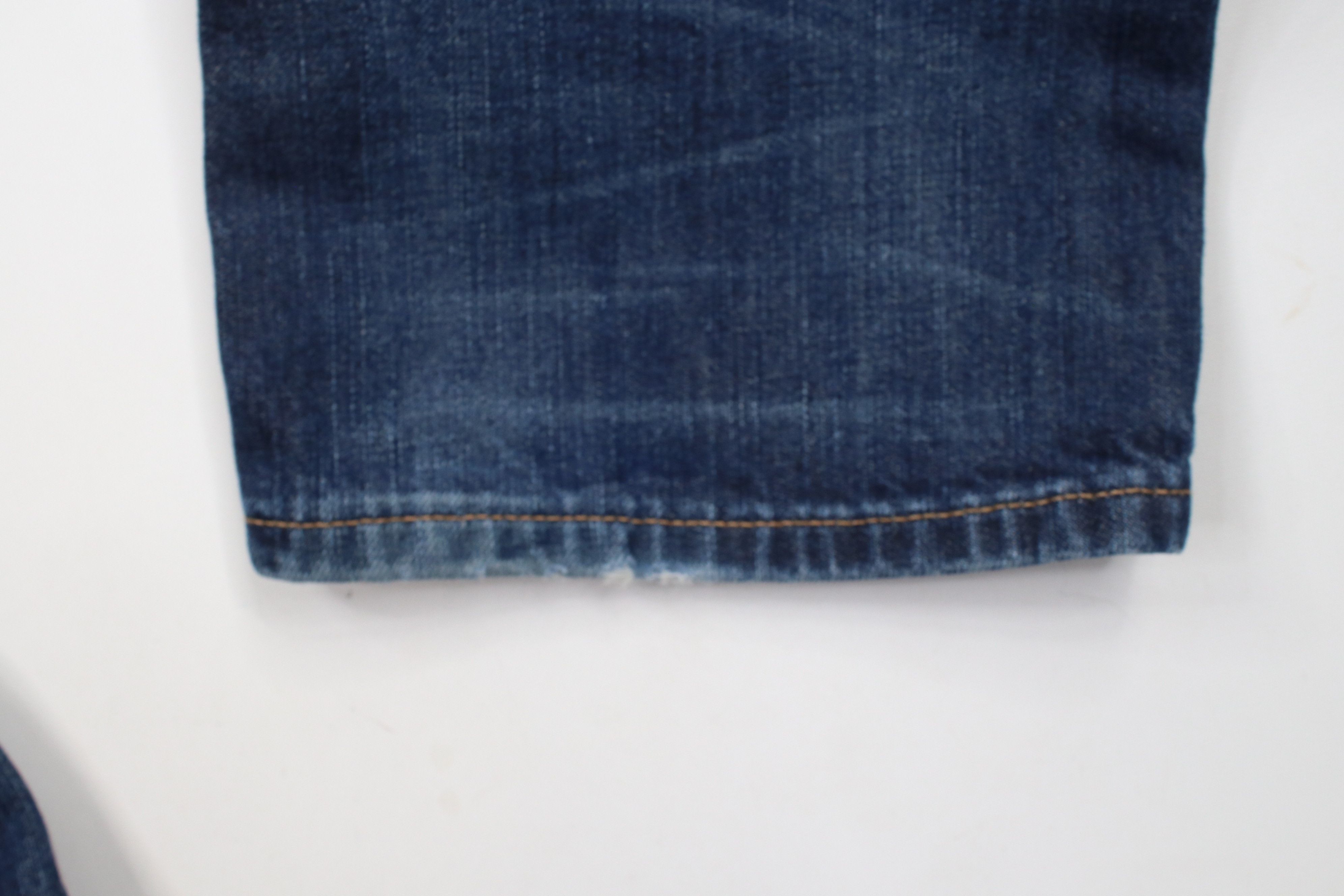 Express × Vintage Express Slim Fit Rocco Boot Cut Denim Jeans Blue Cotton Size US 30 / EU 46 - 14 Thumbnail