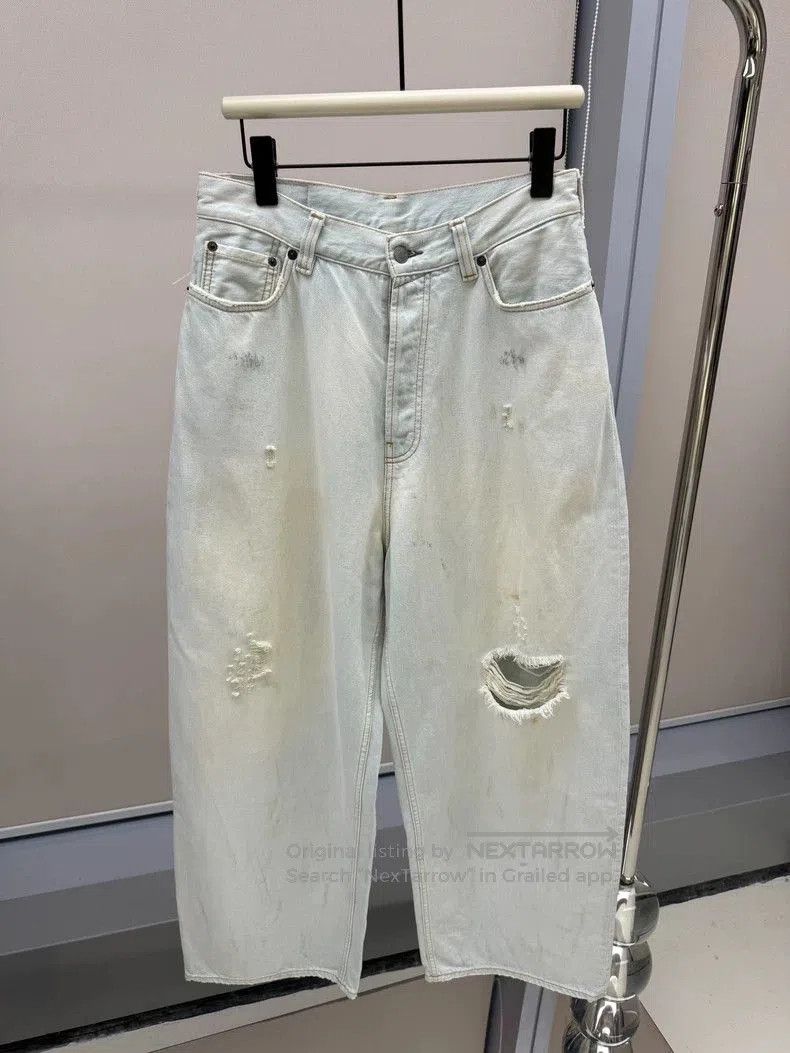 Acne Studios Acne Studios Distressed Wide. Size US 44 / EU 60 - 1 Thumbnail