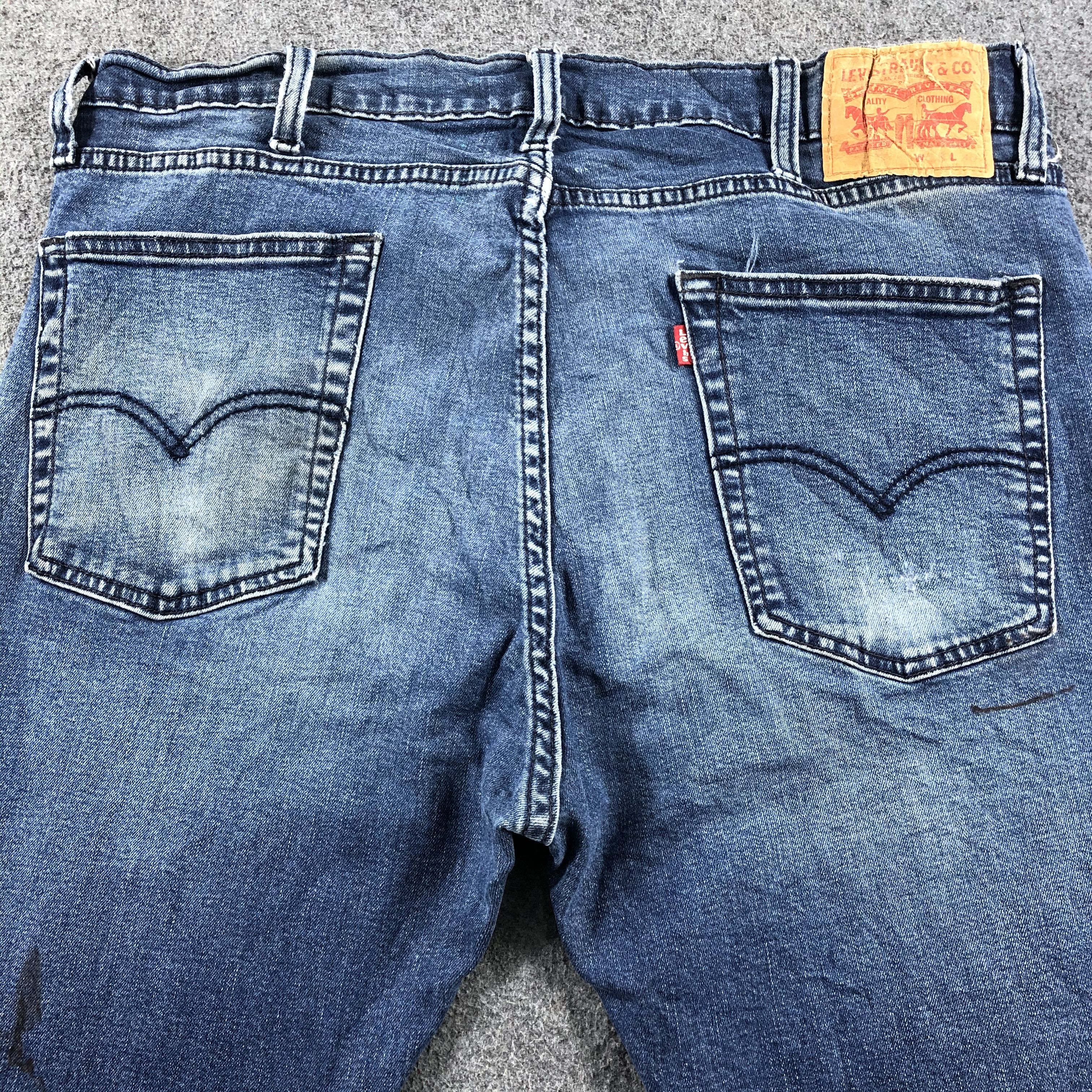 Levi's Vintage Blue Wash Levis 513 Jeans-J2631 Size US 36 / EU 52 - 4 Thumbnail