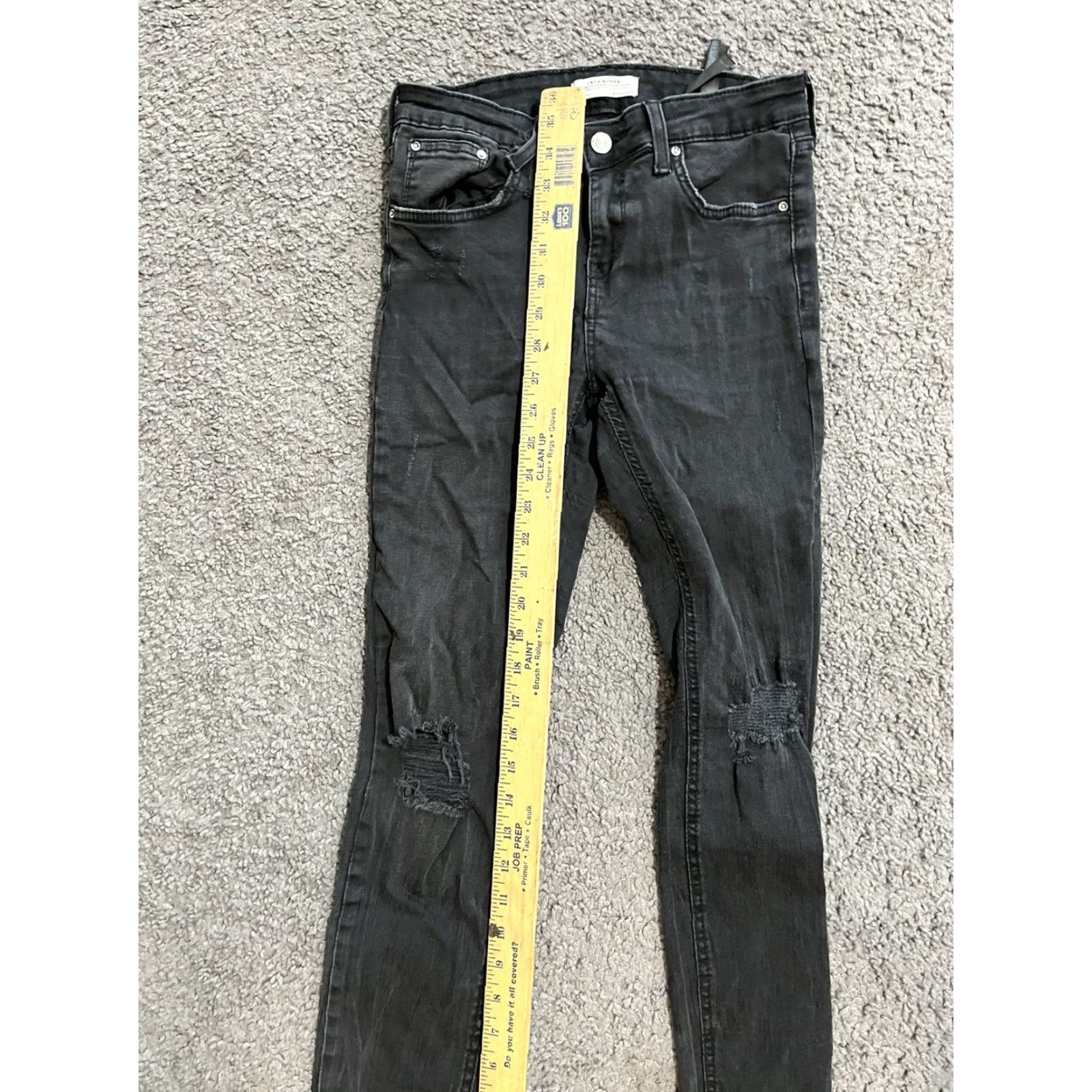 Zara Zara Woman Premium Denim Collection Black Skinny Jeans Size 6 Zip Up Jeans Women Skinny Black 6 Zara Collection Premium Denim Zip Up Women Size 28" / US 6 / IT 42 - 6 Thumbnail