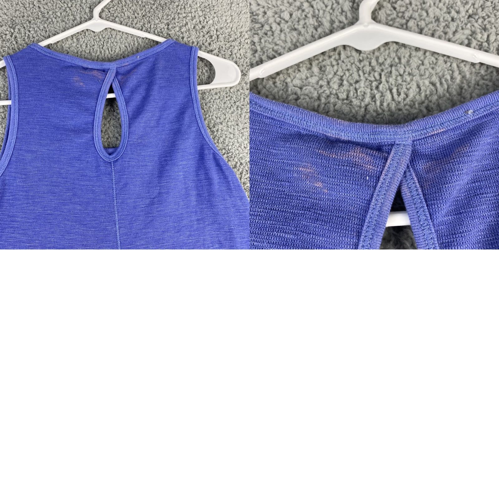 Calvin Klein Calvin Klein Performance Blue Quick Dry Tank Top M Women Tank Solid Round Neck Sleeveless Pullover Activewear CK/37-46 Size M / US 6-8 / IT 42-44 - 8 Thumbnail