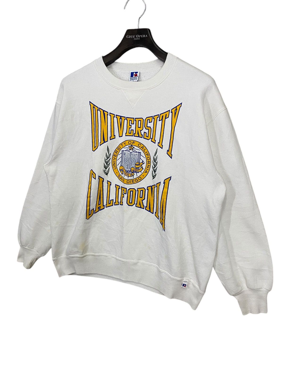 Russell Athletic Vintage university of california by russell athleti crewneck Size US L / EU 52-54 / 3 - 2 Thumbnail