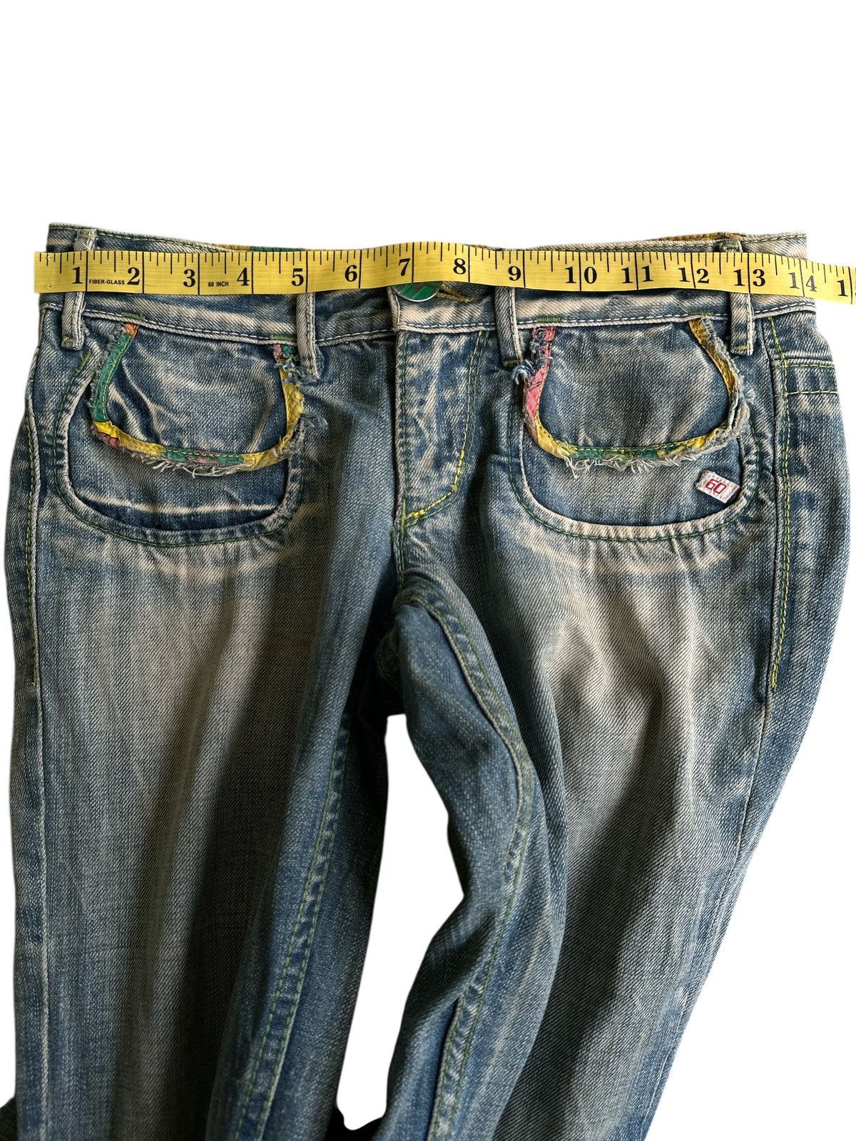 Kapital Flare Miss Sixty Butterfly Embroid . Size US 28 / EU 44 - 7 Thumbnail