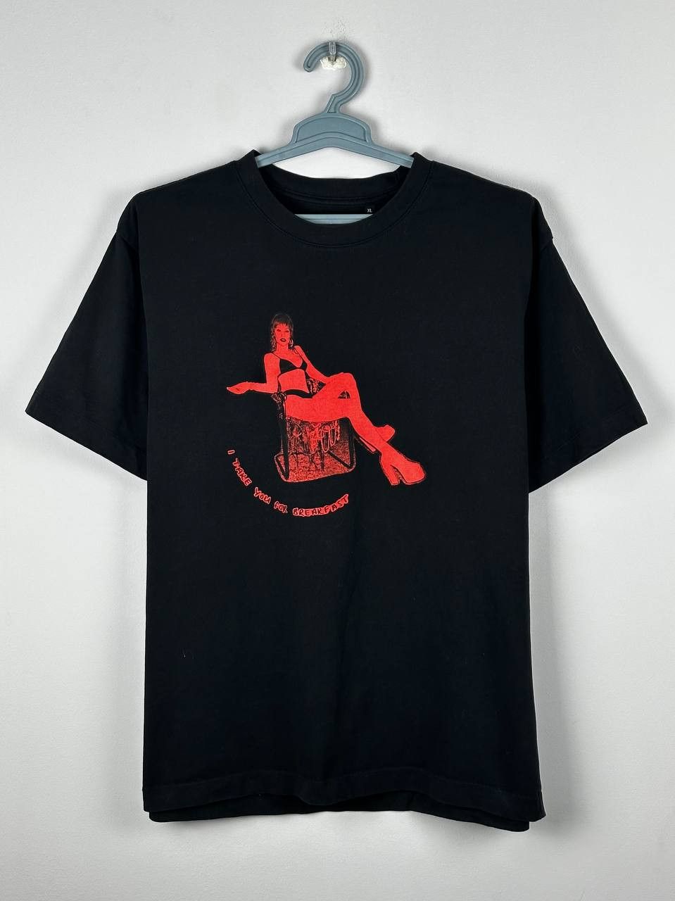 Japanese Brand Hysteric Style Nacked Girl Jess Giynne Artist T Shirt Size US XL / EU 56 / 4 - 2 Thumbnail