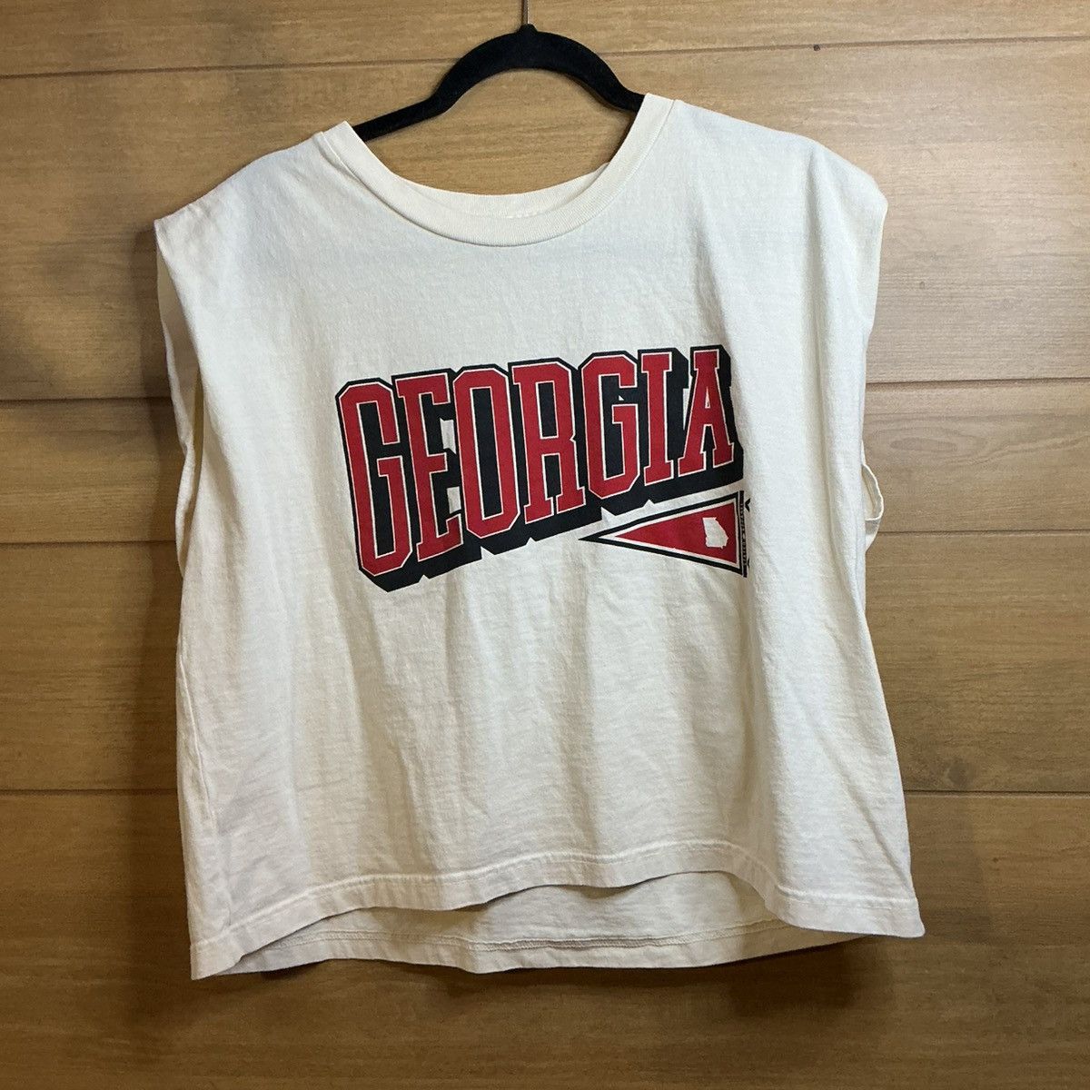 American Apparel American Apparel Georgia Crop Tee Sleeveless Boxy Men’s L Size US L / EU 52-54 / 3 - 2 Thumbnail