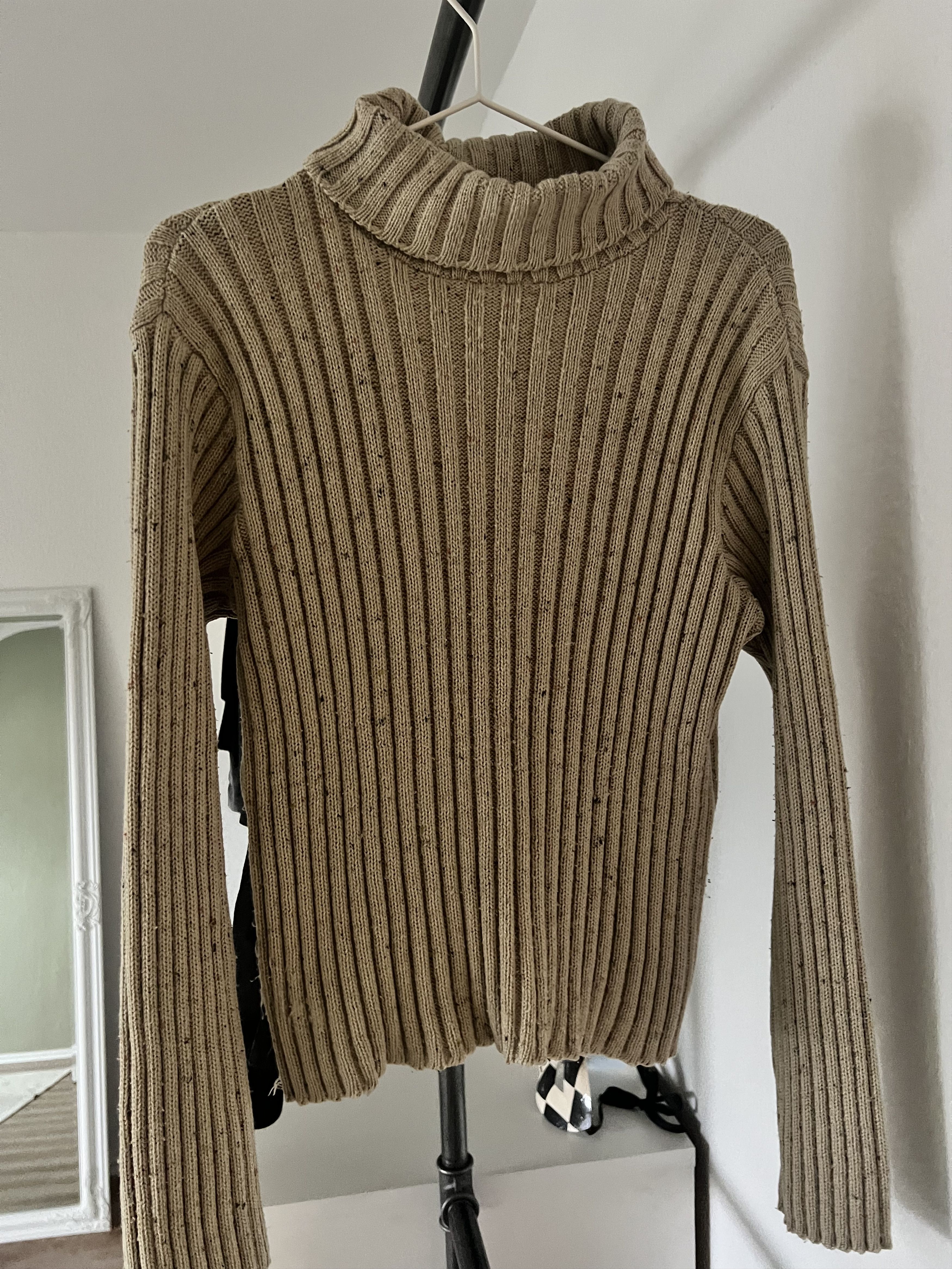 Vintage Turtle Kneck Knit Sweater Size M / US 6-8 / IT 42-44 - 1 Thumbnail