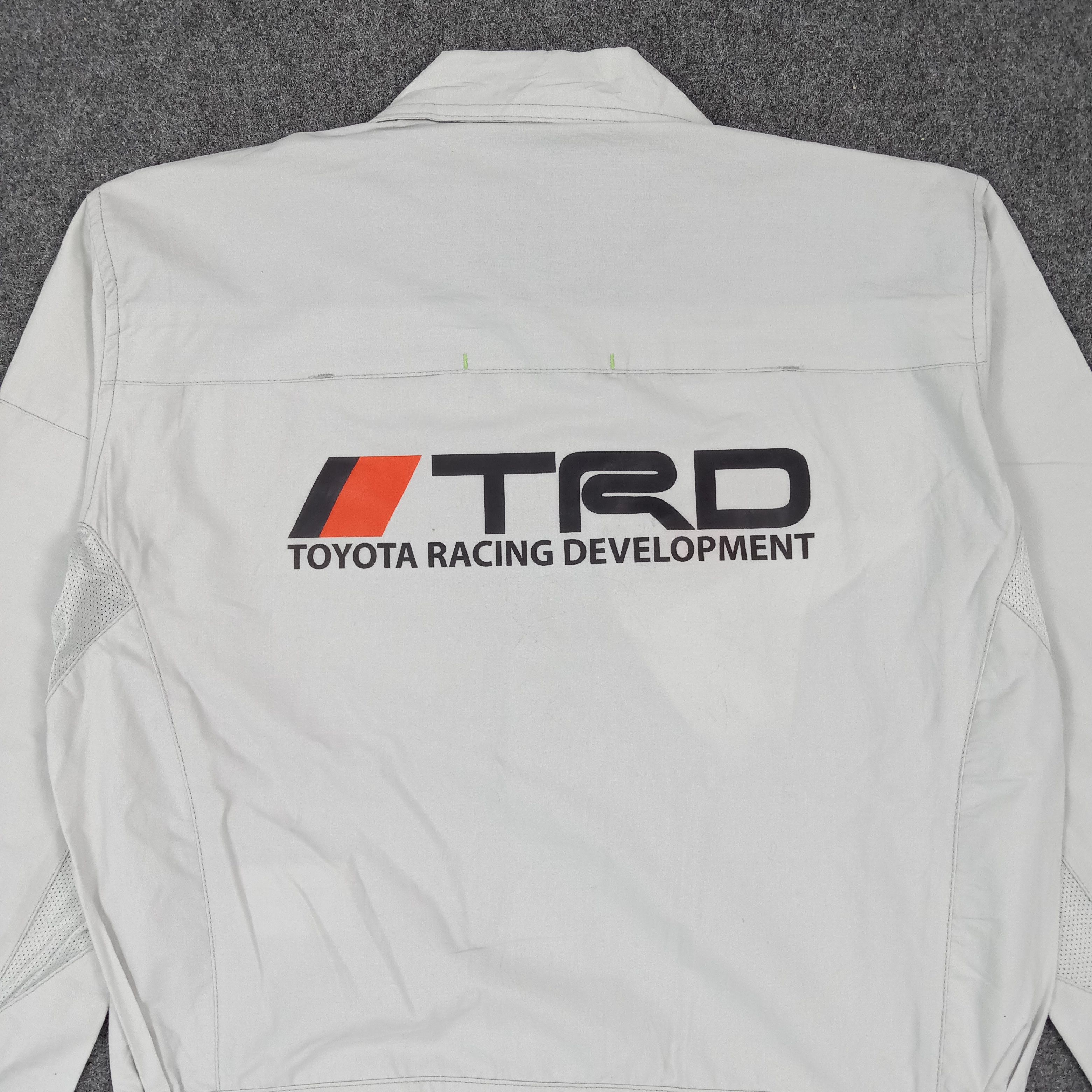 Japanese Brand TRD Toyota Motor Sports Custom Logo Coverall C283N22 Size US M / EU 48-50 / 2 - 2 Thumbnail