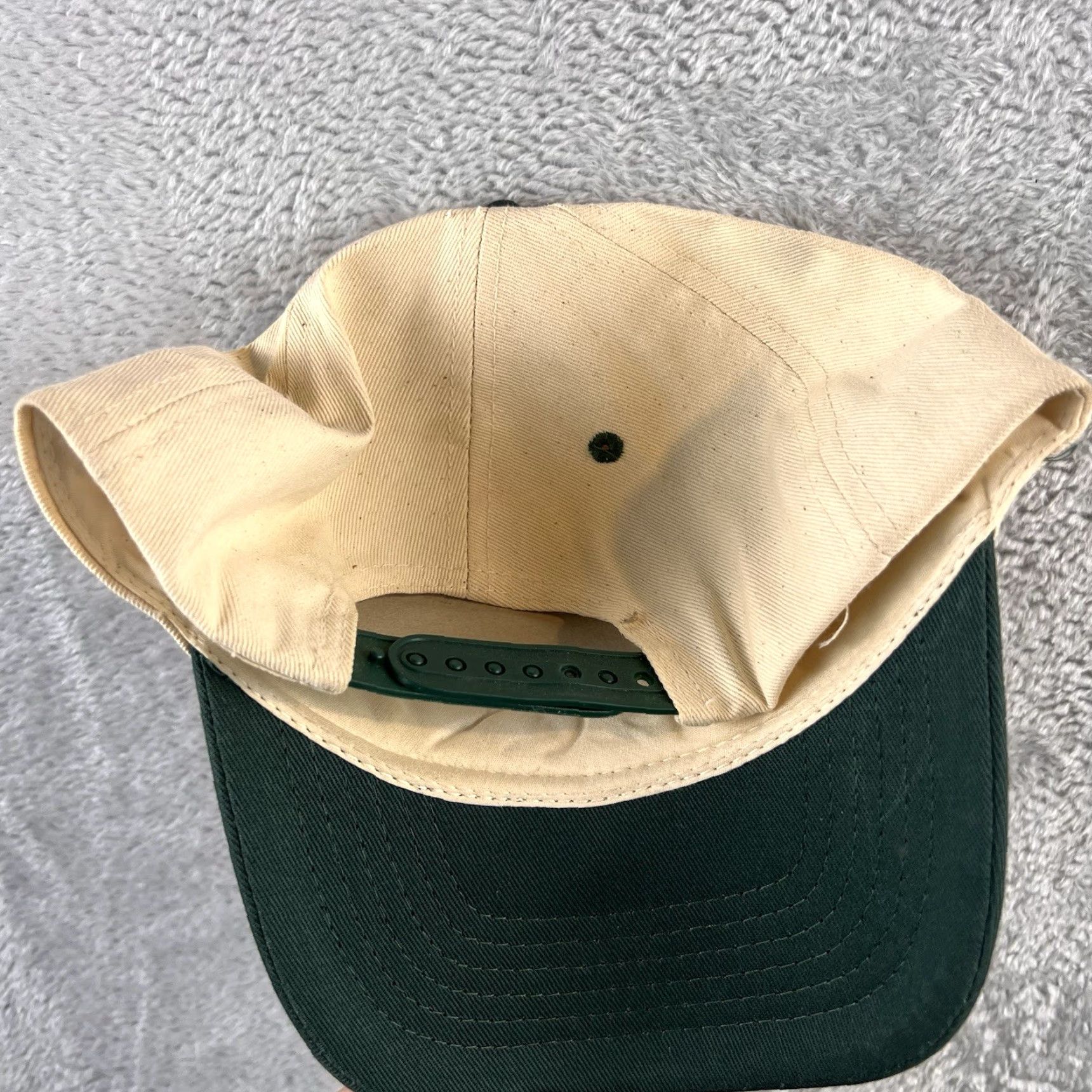 Vintage Bass Snapback Cap Hat Embroidered Adjustable Baseball Cap One Size Men Cream Solid Cotton Polyester Sport Outdoor Fish Summer Spring Fall Vintage: No Size ONE SIZE - 5 Thumbnail