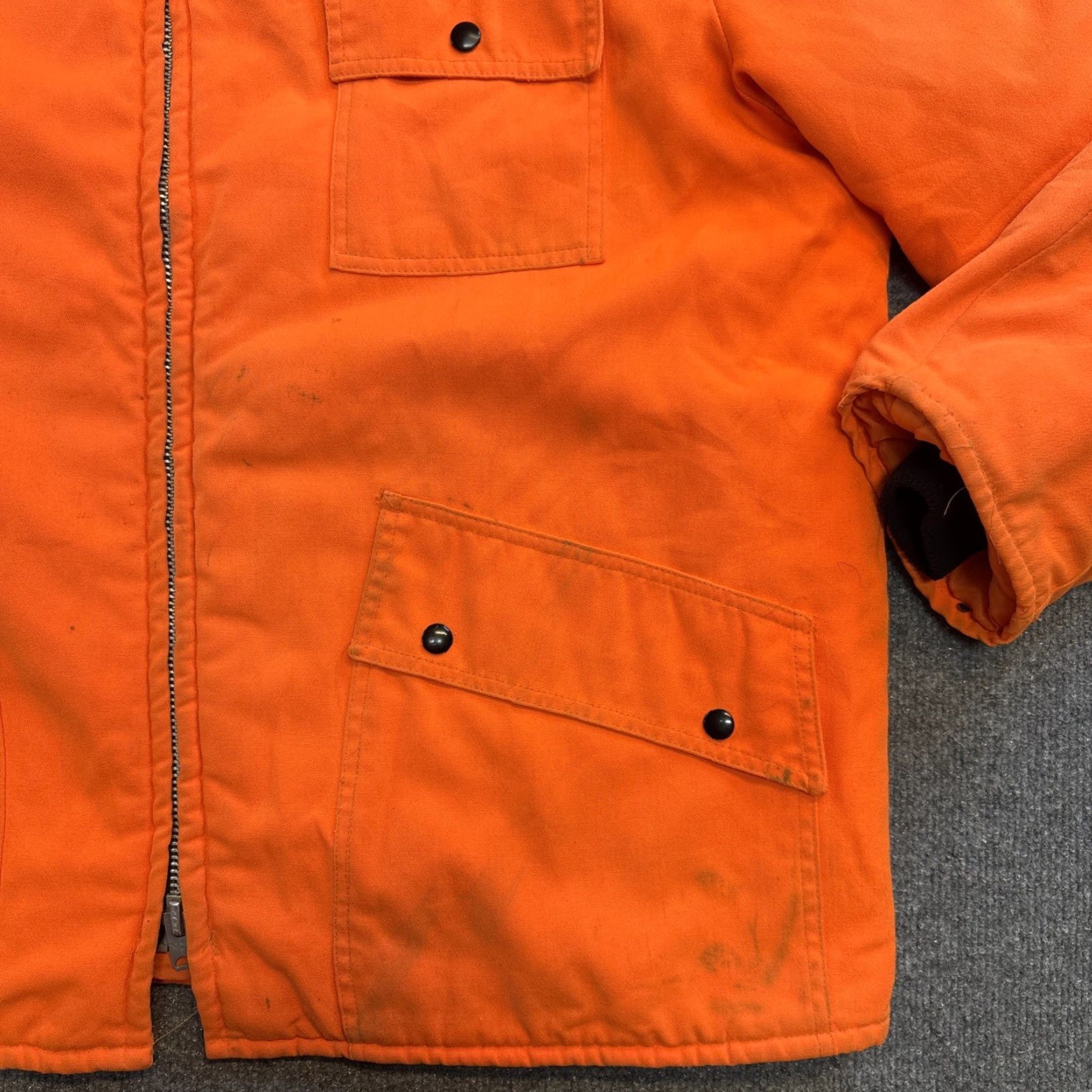 Vintage VINTAGE Samco Snow Shield Jacket Coat Mens XL Hunting Hi Vis USA Jacket Size US XL / EU 56 / 4 - 2 Thumbnail
