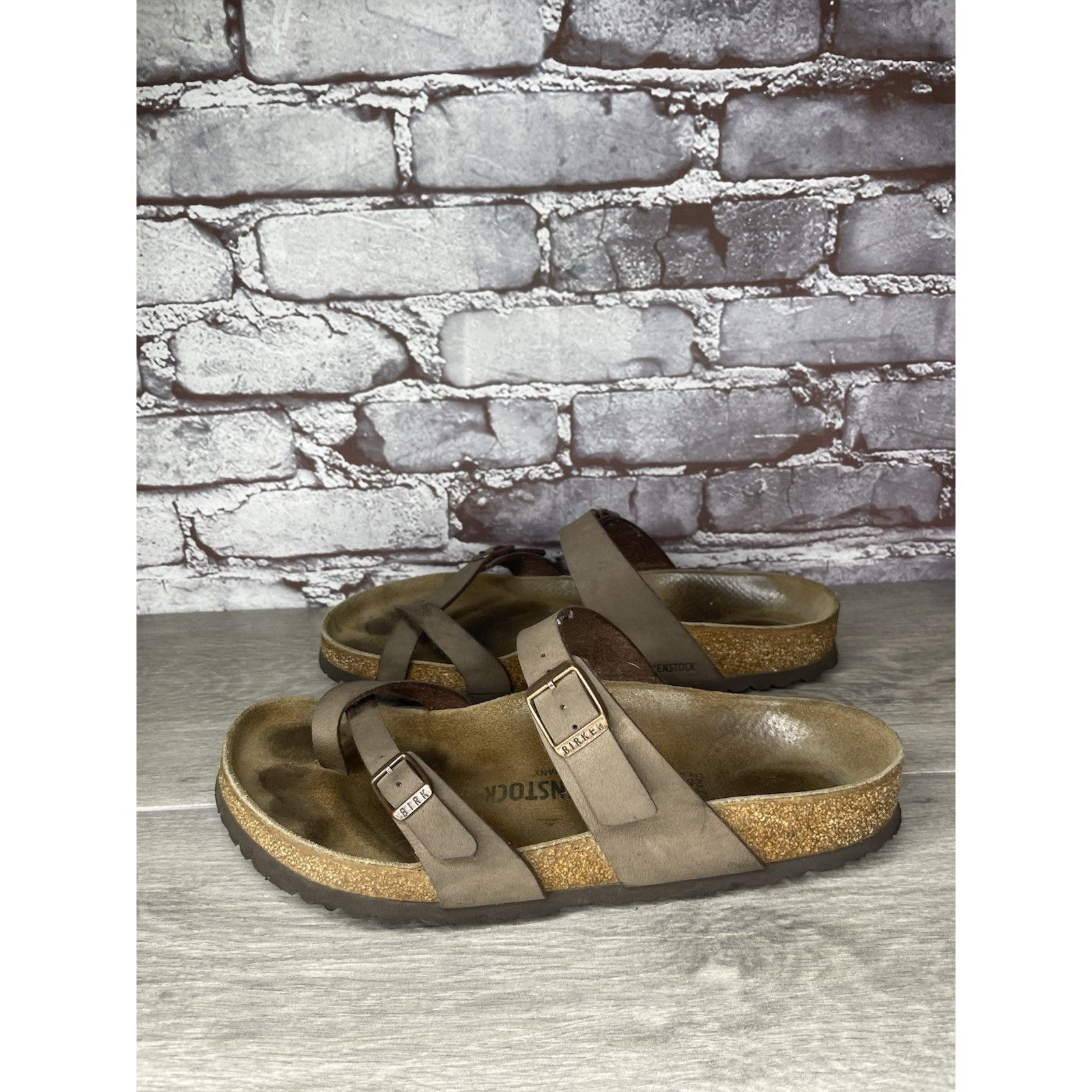 Birkenstock Birkenstock Mayari Mocha Brown Leather Strap Sandals Women’s Size US 10 / IT 40 - 20 Thumbnail