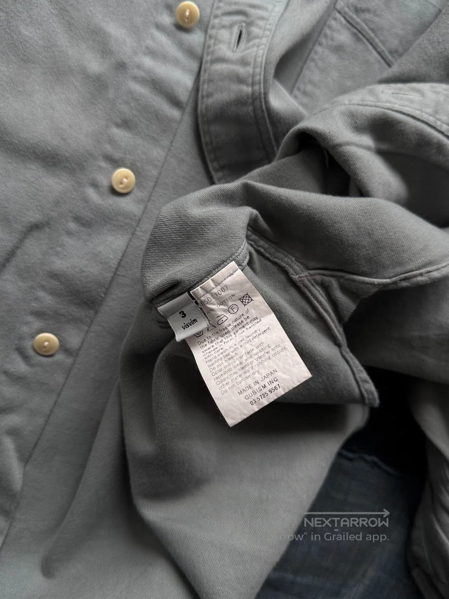 Visvim VISVIM 16SS Long Sleeve Shirt. Size US L / EU 52-54 / 3 - 9 Thumbnail