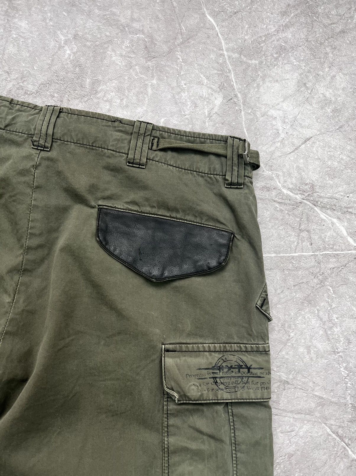 Japanese Brand × Jean Paul Gaultier VTG 00s JPG style Japanese Distressed Cargo pants jeans Size US 30 / EU 46 - 13 Thumbnail