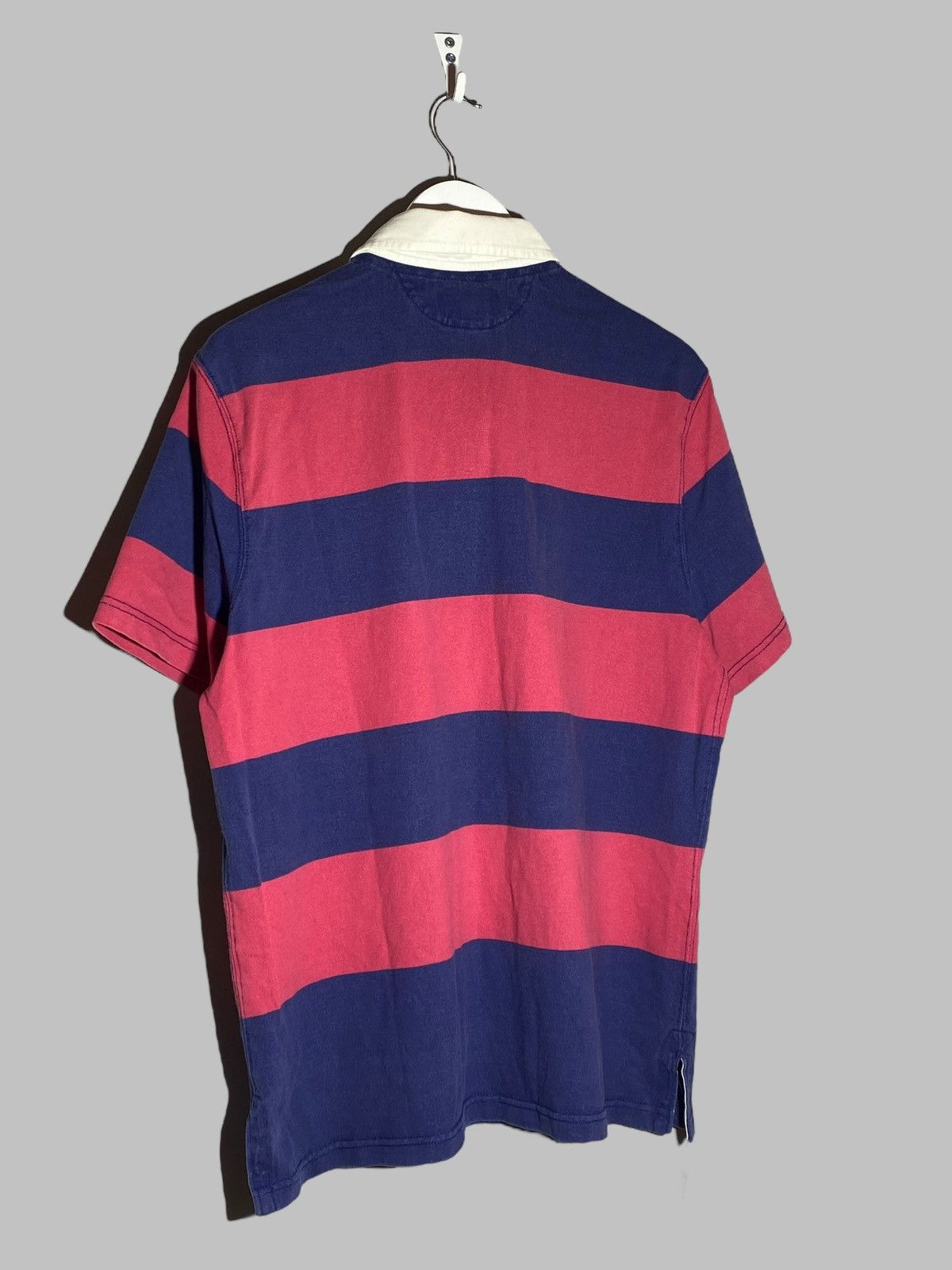 Polo Ralph Lauren 🔥 Y2K RALPH LAUREN RUGBY STRIPED POLO PREPPY SPORT VINTAGE Size US L / EU 52-54 / 3 - 2 Thumbnail