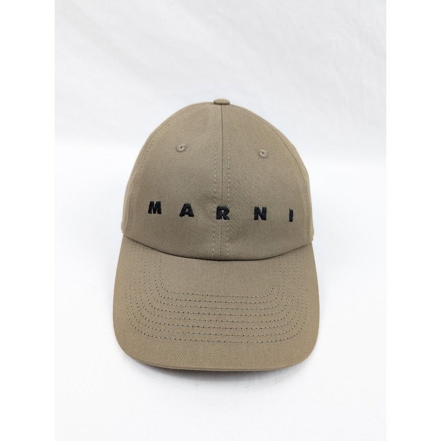 Marni o1rshd1 Q:2 / Size: L / Organic Cotton Gabardine Cap / Hat Size ONE SIZE - 2 Thumbnail