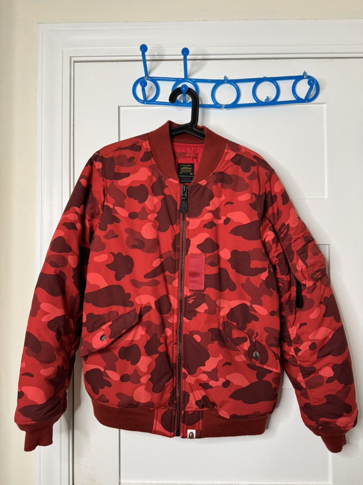 Bape Bape bomber jacket Size US S / EU 44-46 / 1 - 1 Thumbnail