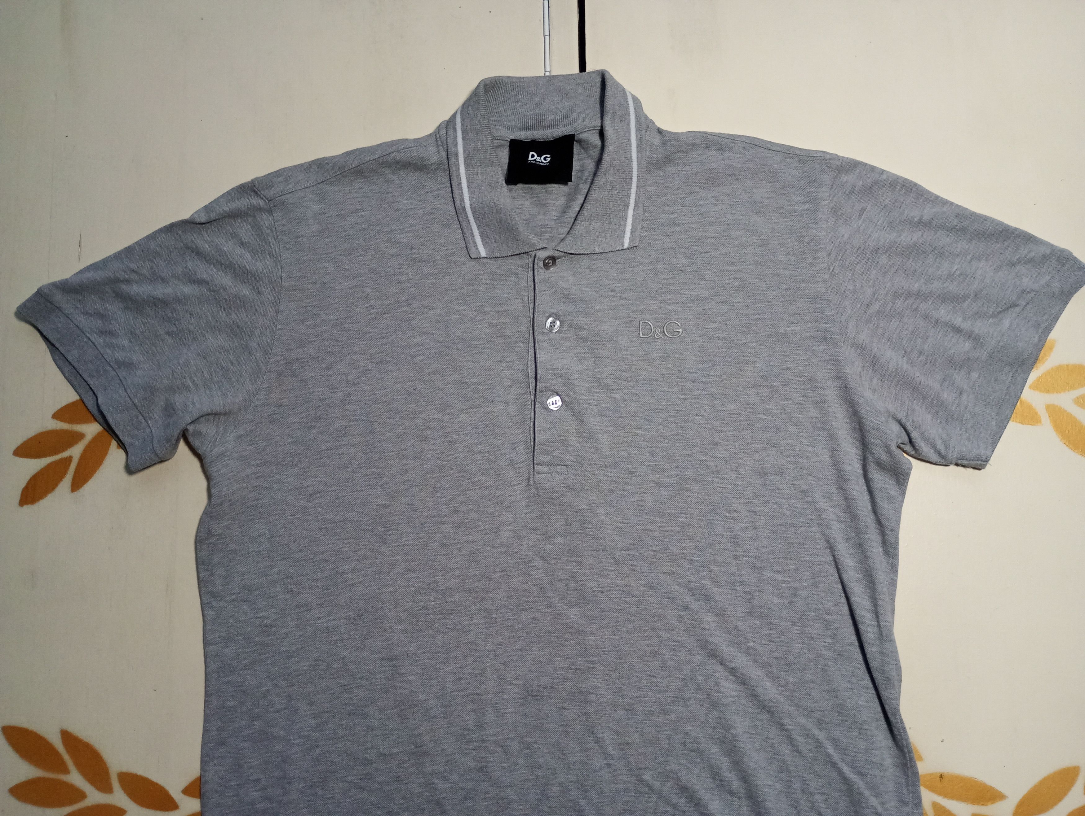 Designer × Dolce & Gabbana Dolce & Gabbana Polo Shirt Vintage 90's Size US L / EU 52-54 / 3 - 3 Thumbnail