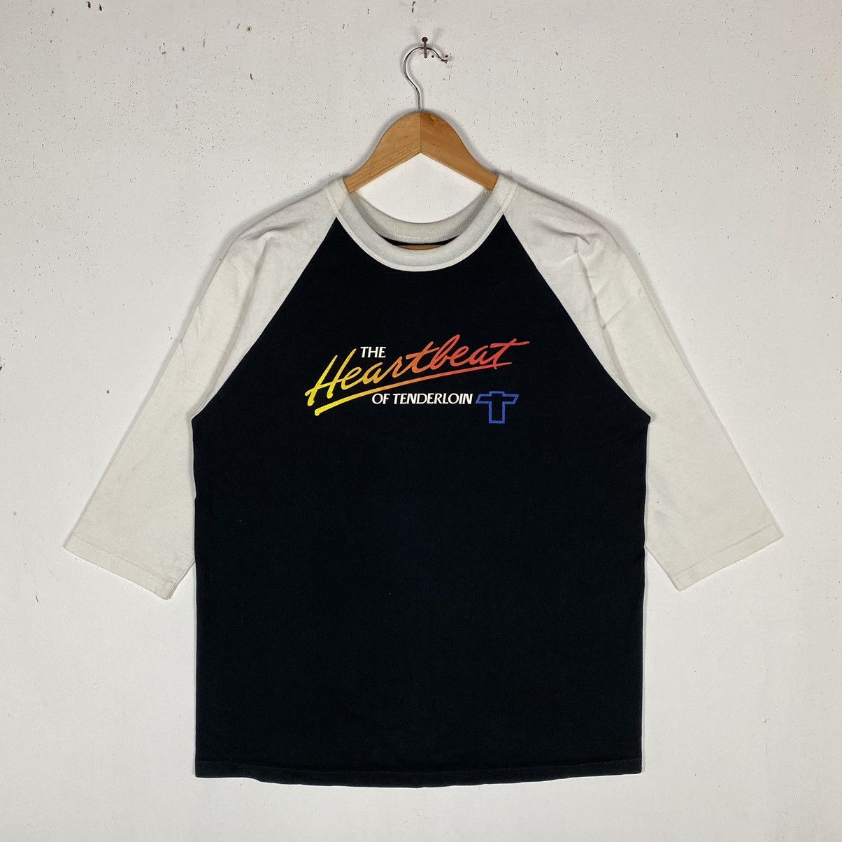 Tenderloin THE HEARTBEAT OF TENDERLOIN RAGLAN TEE MADE IN JAPAN Size US L / EU 52-54 / 3 - 2 Thumbnail