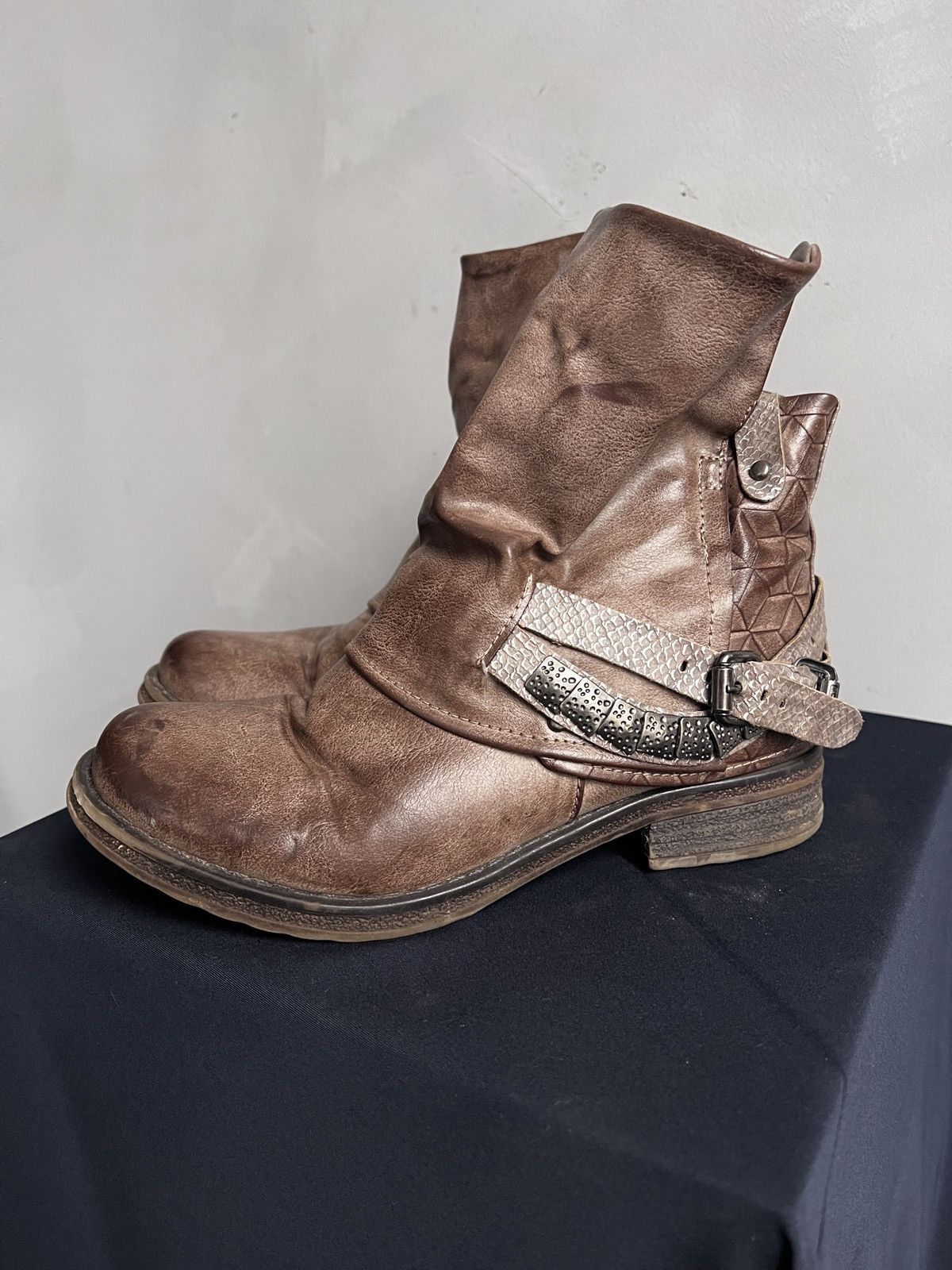 A.S.98 A.S. 98 style leather ankle japanese boots hype Size US 8 / IT 38 - 7 Thumbnail
