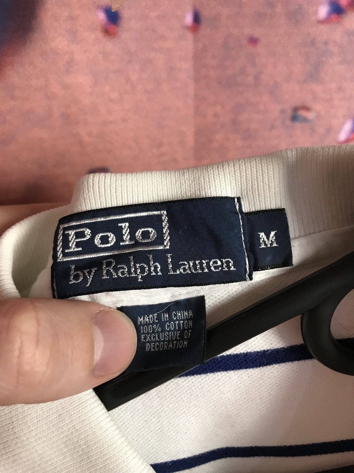 Vintage Vintage Polo Ralph Lauren luxury polo tee Size US M / EU 48-50 / 2 - 5 Thumbnail