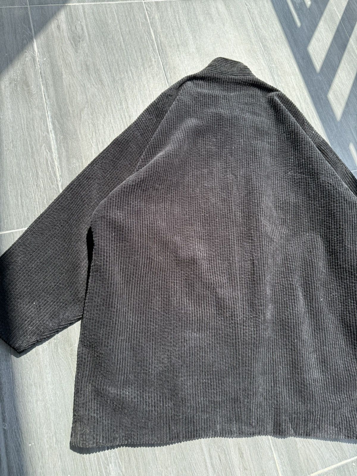 Japanese Brand Jurgen Lehl Oversized Kimono Style Curves Corduroy Jacket Size US L / EU 52-54 / 3 - 8 Thumbnail