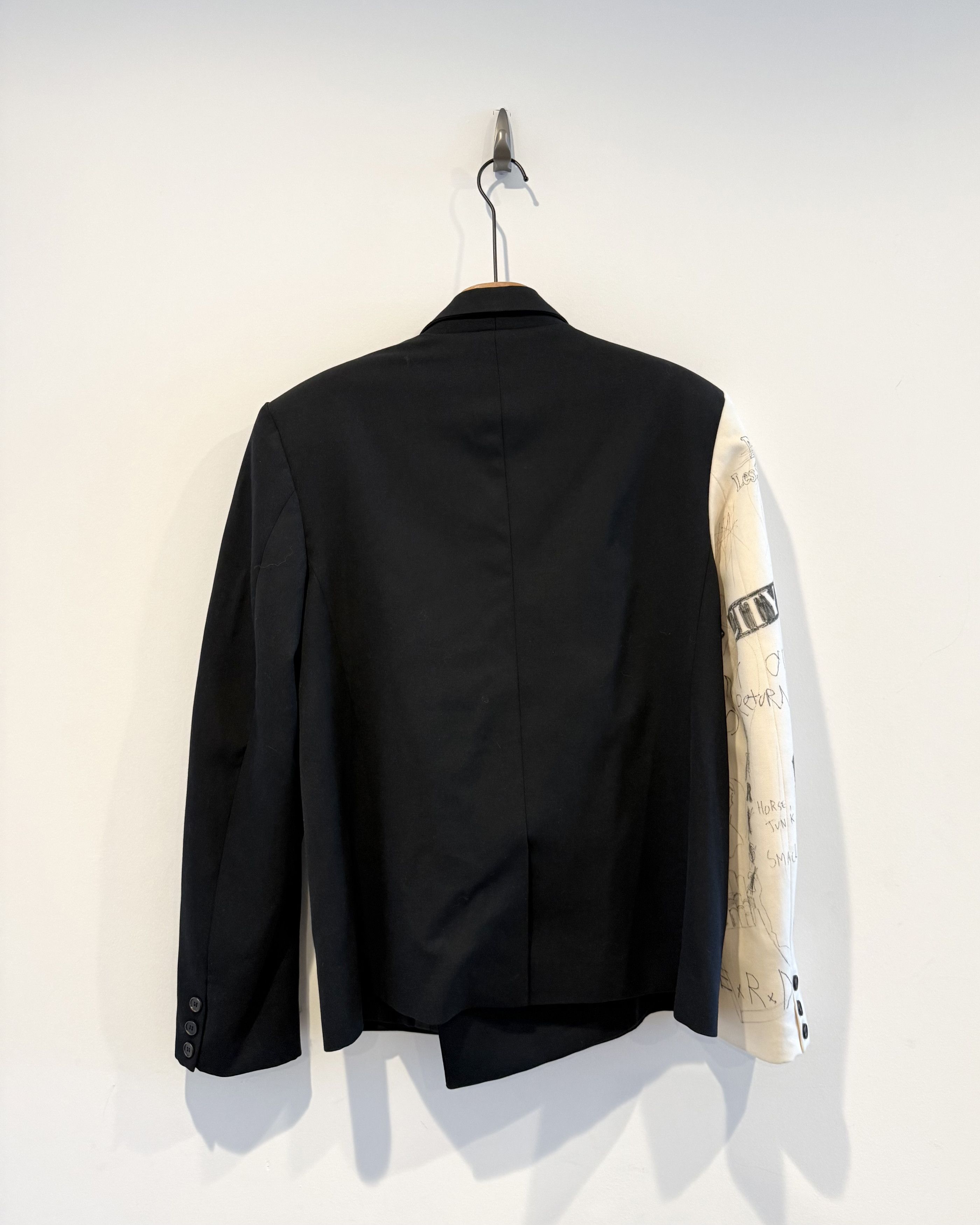 Enfants Riches Deprimes Enfants Riches Deprimes Hand Printed High Risk Blazer Jacket Size 48L - 2 Thumbnail