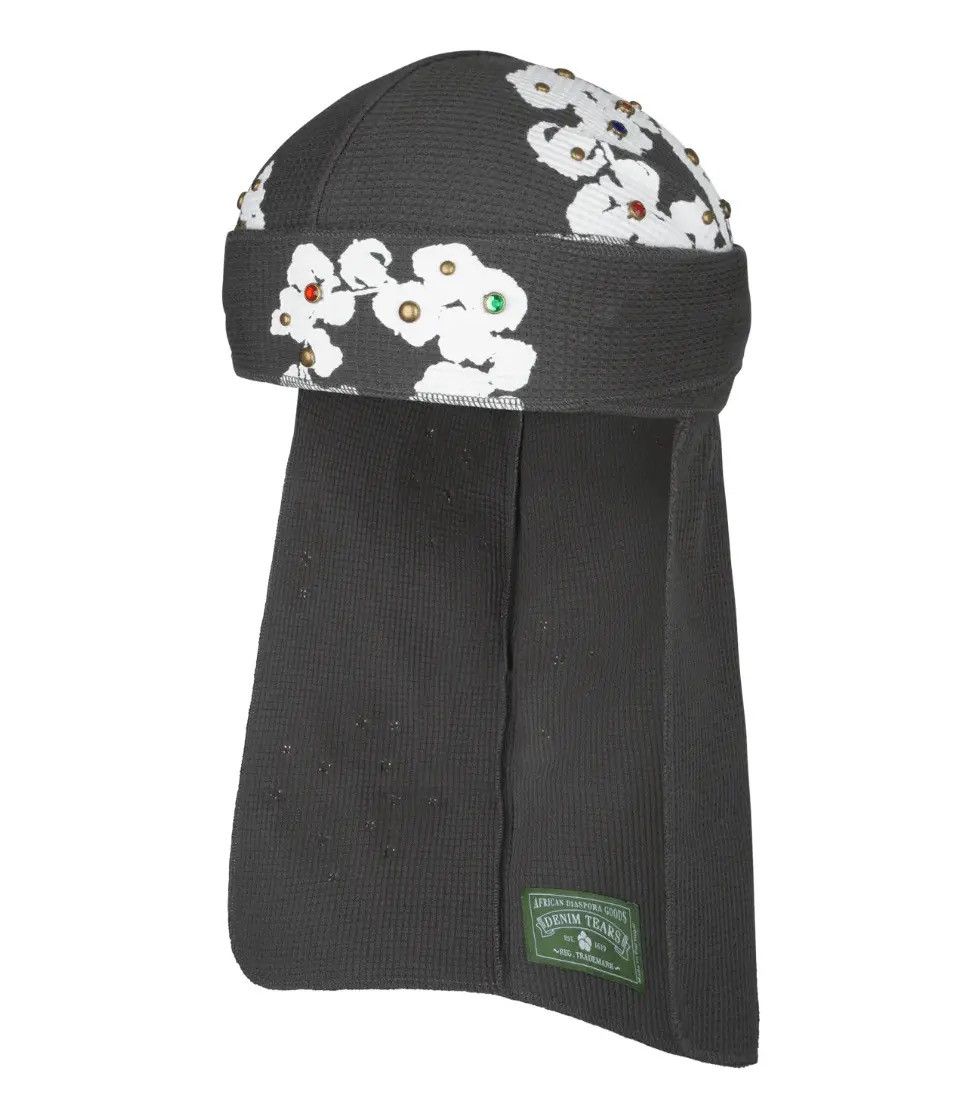 DENIM TEARS Rhine stone cotton wreath Durag | Grailed 