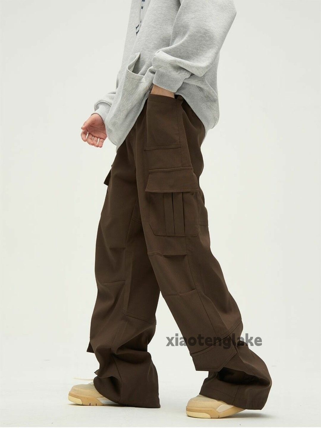 Designer × Japanese Brand × Vintage utility military loose baggy skate hiphop cargo pants Size US 32 / EU 48 - 1 Thumbnail