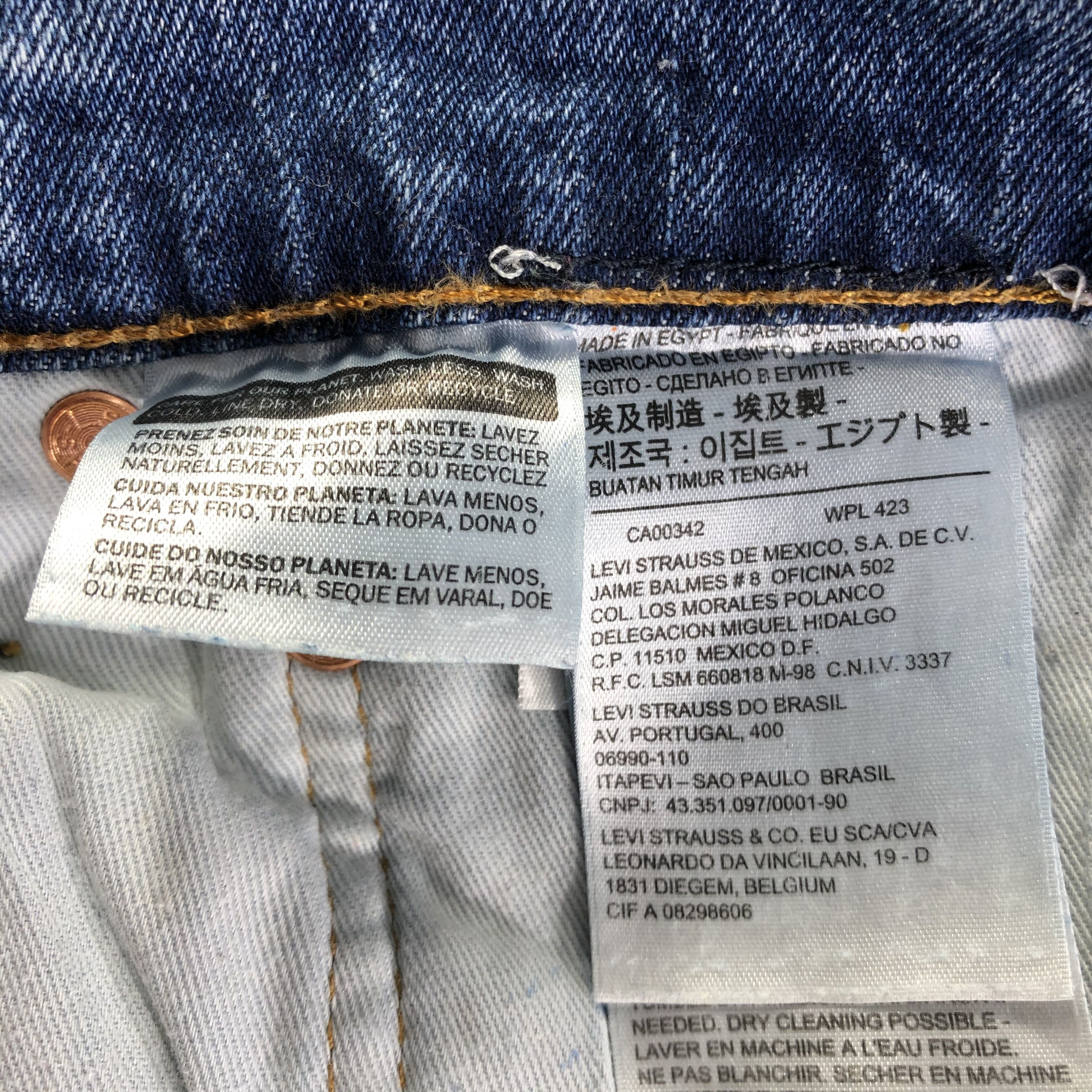 Levi's Vintage Blue Wash Levis 527 Jeans-J3712 Size US 34 / EU 50 - 11 Thumbnail