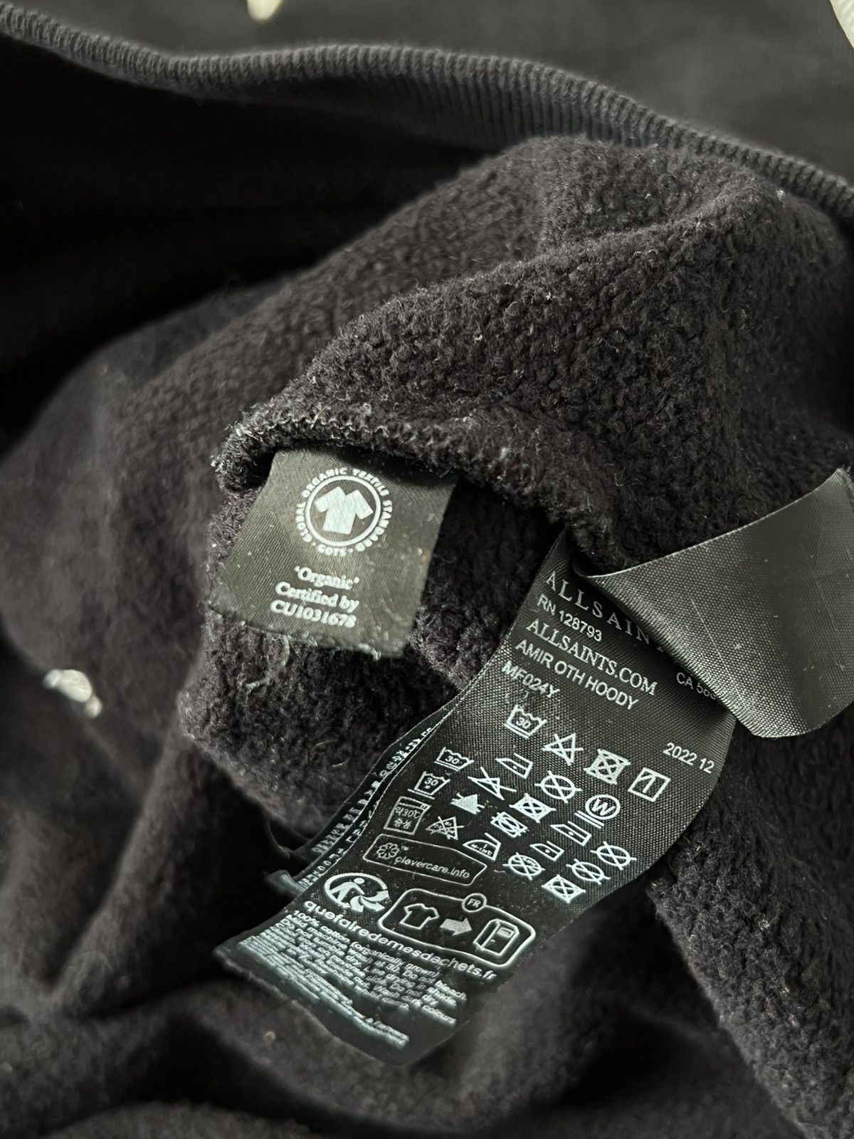 Allsaints Avant Garde Allsaints Amir OTH Embroidered Logo Hoodie Size US L / EU 52-54 / 3 - 16 Thumbnail