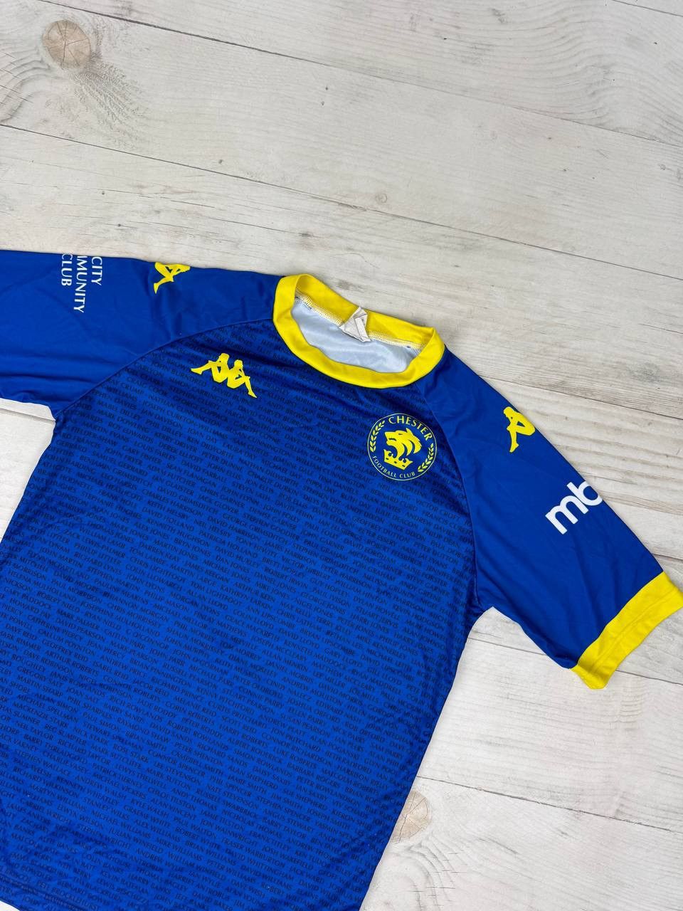 Kappa Kappa Chester FC 2021 2022 Training Shirt Soccer Jersey Size US M / EU 48-50 / 2 - 2 Thumbnail