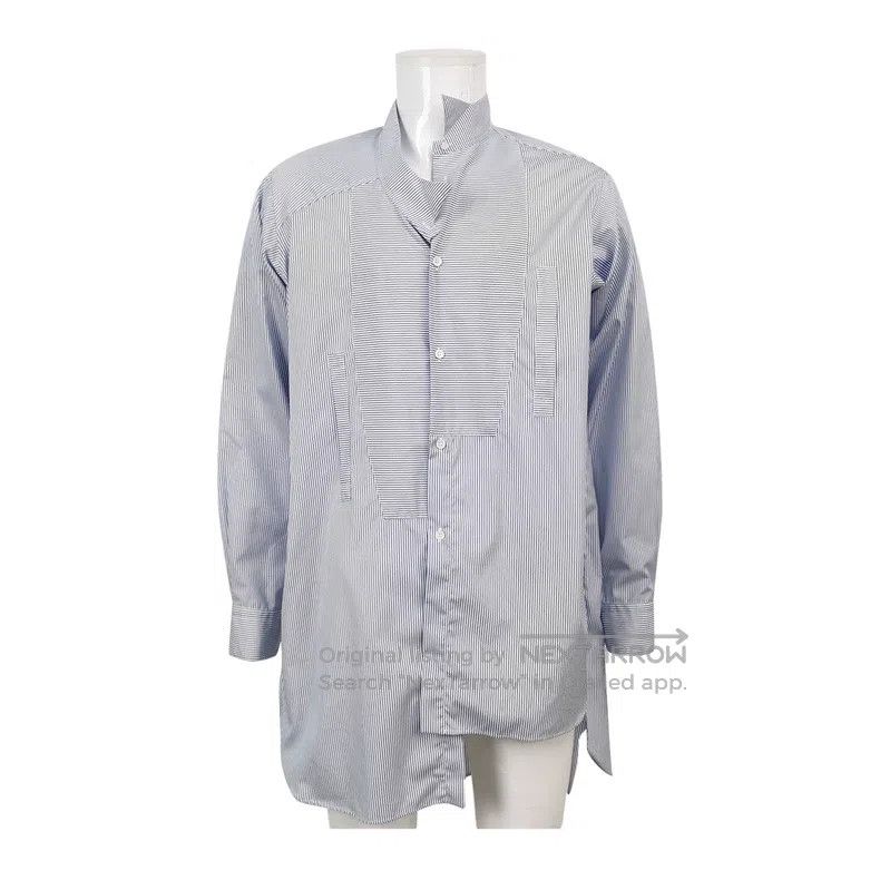 Loewe Loewe Pure cotton color block striped button-down long sle Size M / US 6-8 / IT 42-44 - 1 Thumbnail
