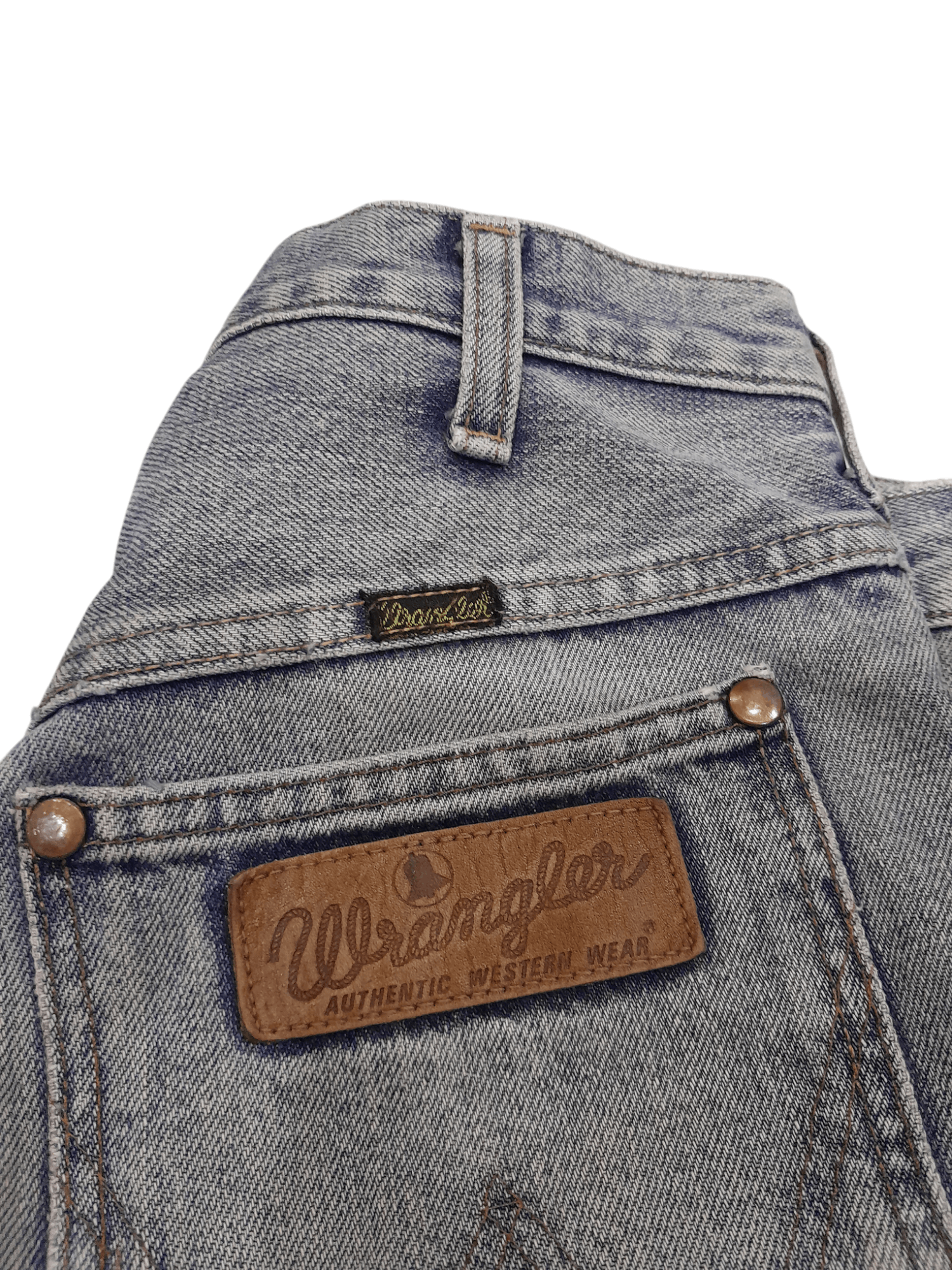 Wrangler 90s Wrangler Selvedge Denim Japan (F605) Waist 27 Size US 27 - 3 Thumbnail