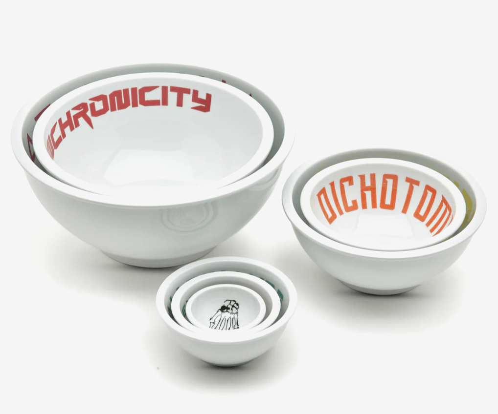 Raf Simons Raf Simons x Studio Pieter Stockmans Porcelain Bowls Set Mix Size ONE SIZE - 2 Thumbnail