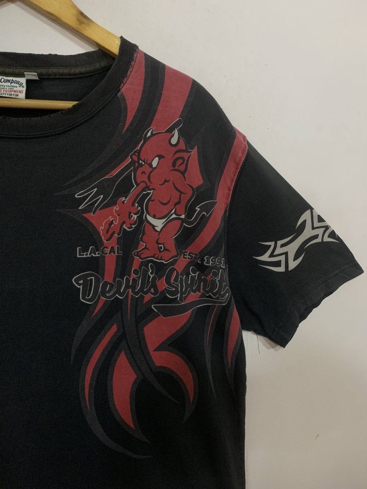 Japanese Brand Ted Company Devil’s Equipment T-shirt Size US L / EU 52-54 / 3 - 4 Thumbnail